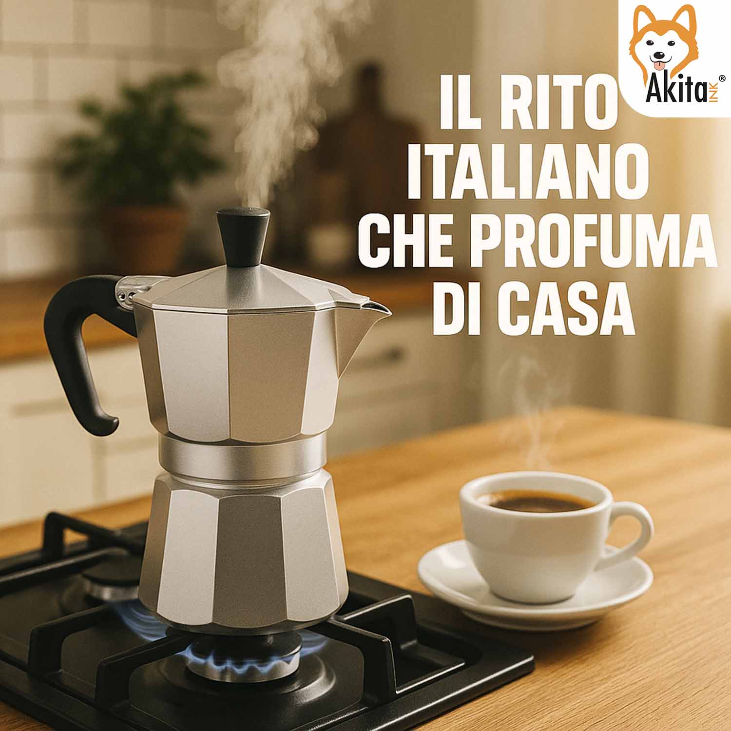 Caffettiera Moka Alluminio 2 Tazze Antigoccia Nera foto 6