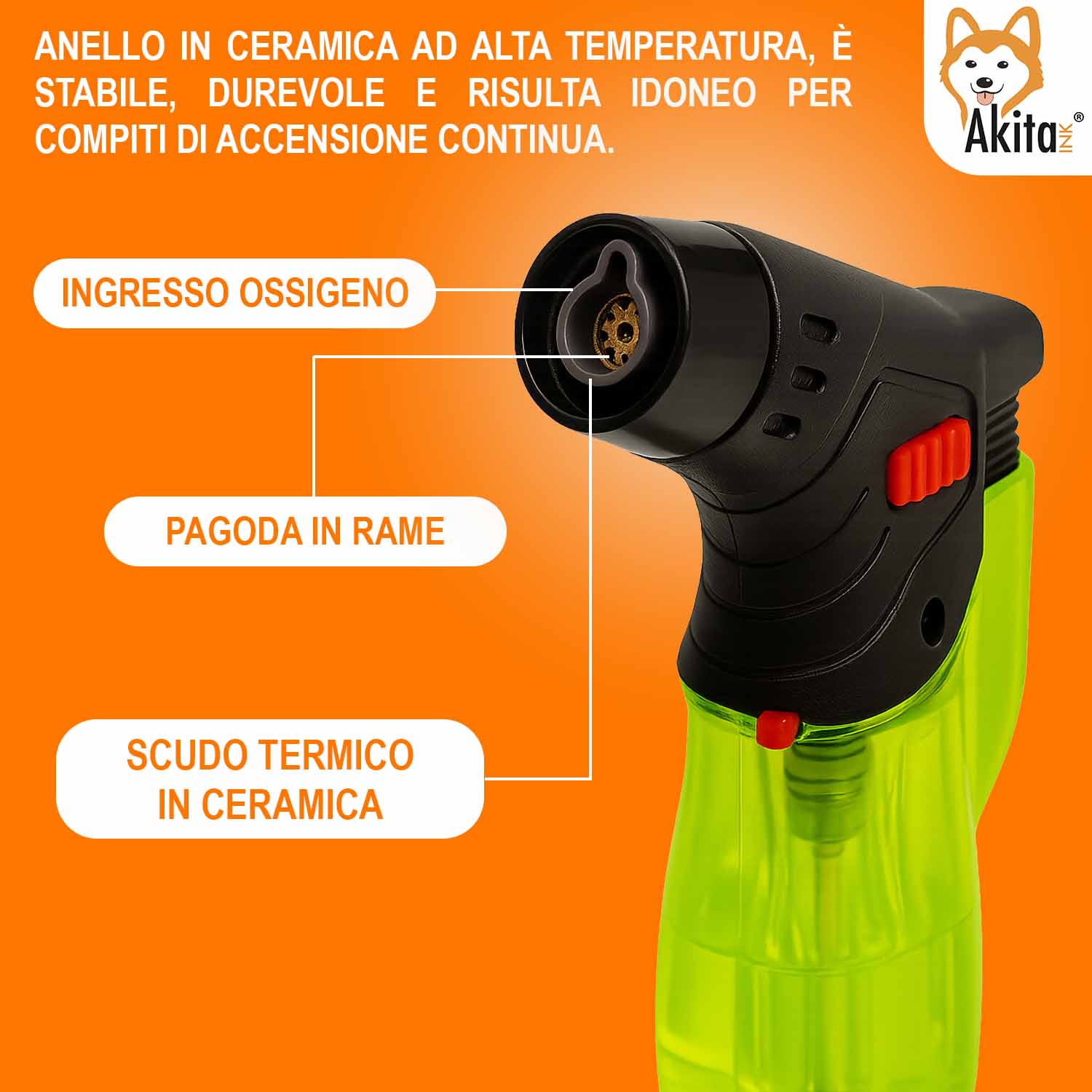 Set 5 Accendigas Antivento Accendini Ricaricabili foto 5