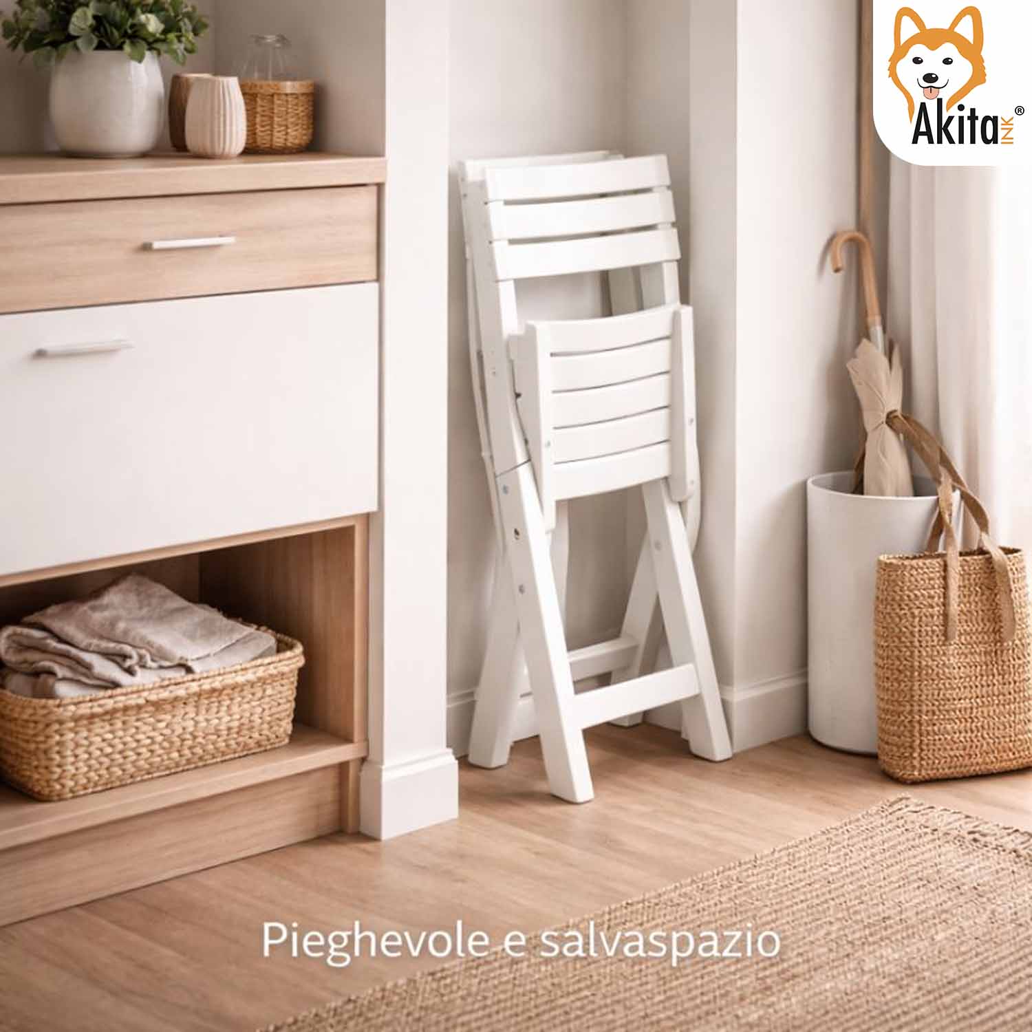 2 Sedie Birreria in Resina Bianca per Esterno e Interno foto 5