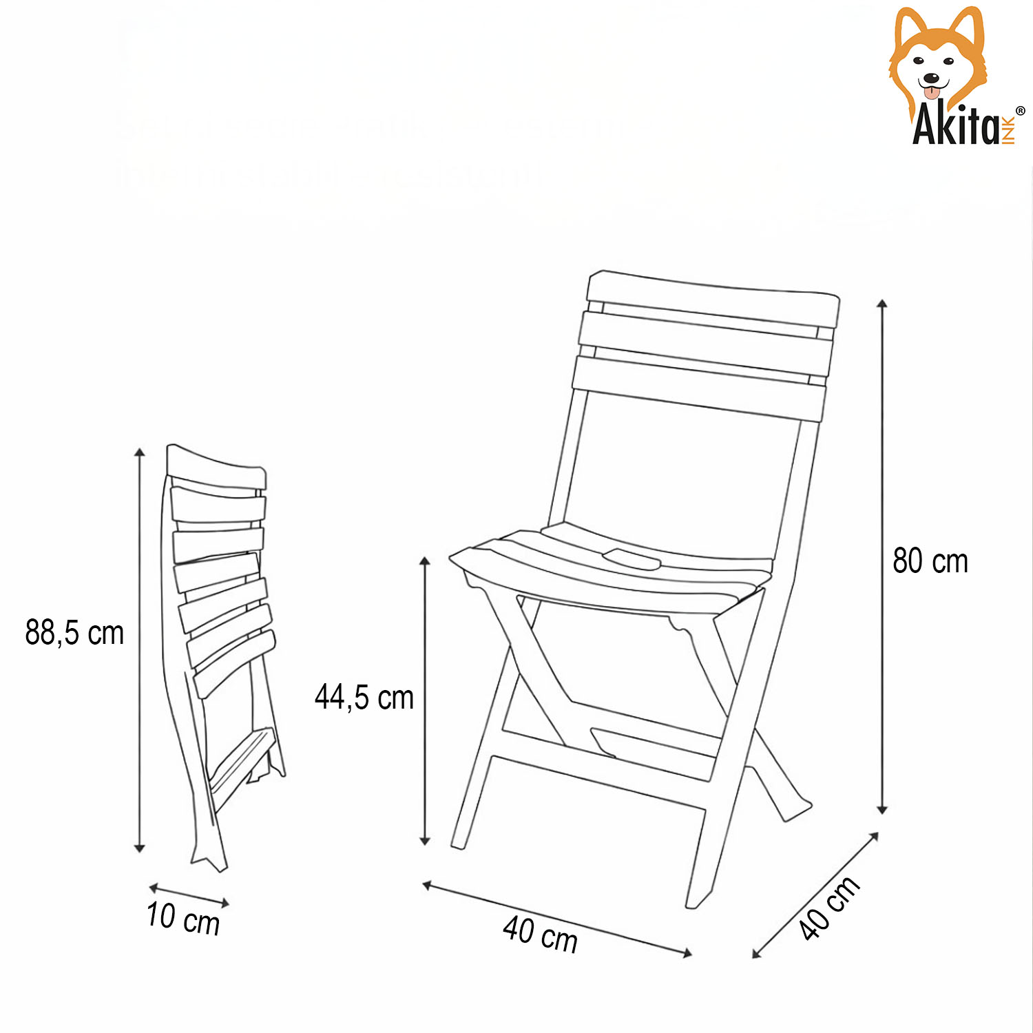 Sedia Birreria in Resina Bianca per Esterno e Interno foto 3