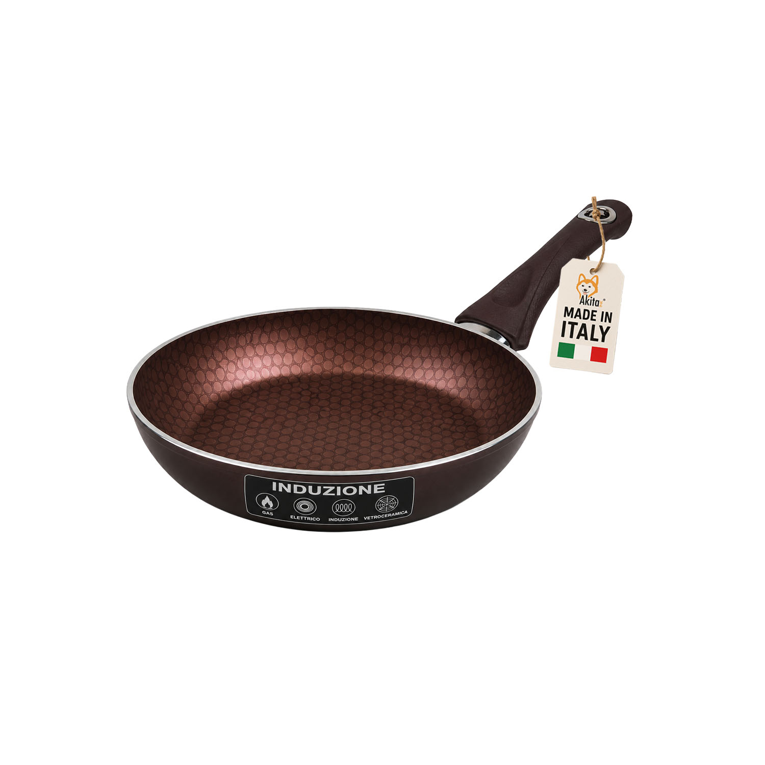Padella 20 cm Induzione Antiaderente foto 2