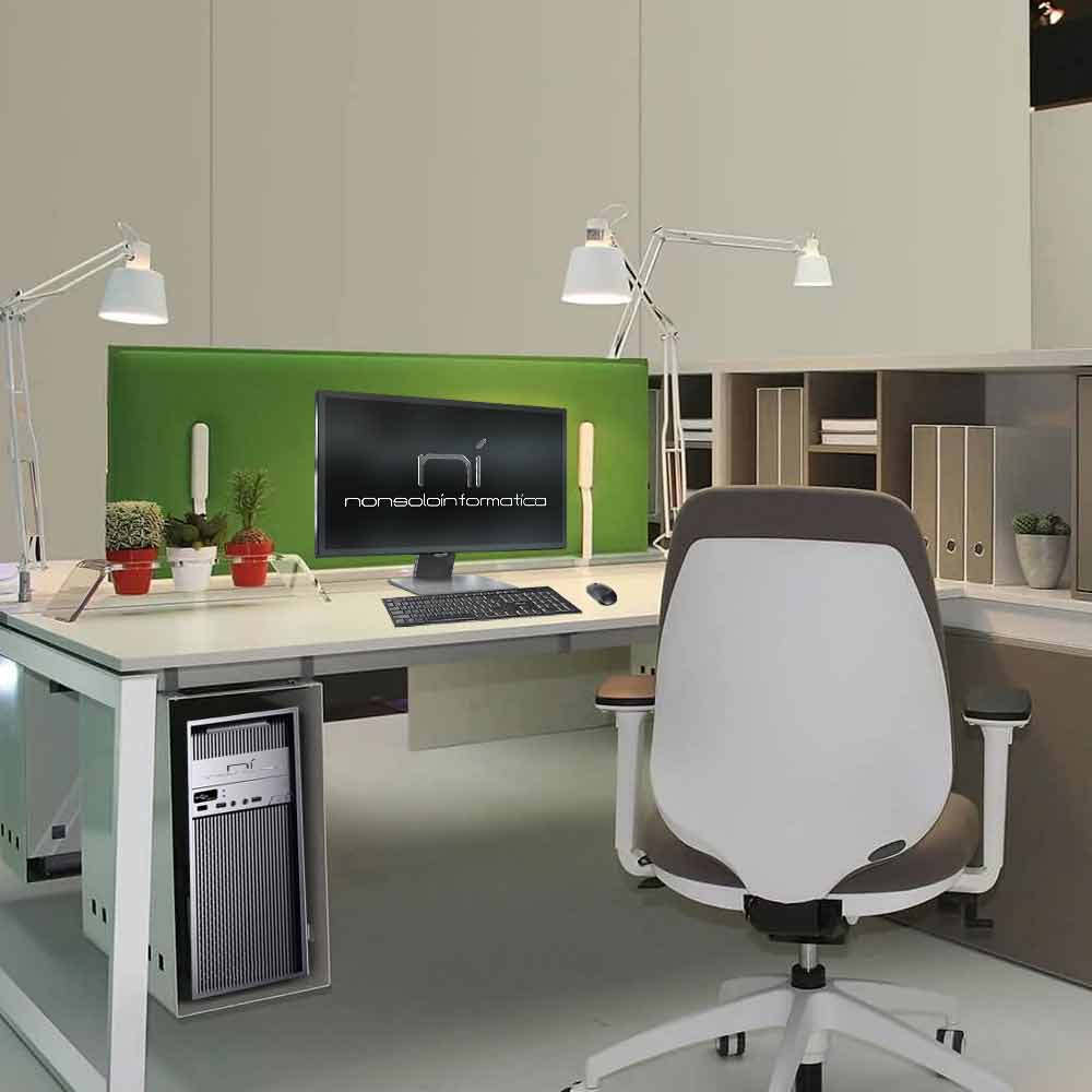 Pc Desktop Intel i3-10100 8gb ram ddr4 ssd 240gb Windows 10 licenziato WiFi HDMI foto 6