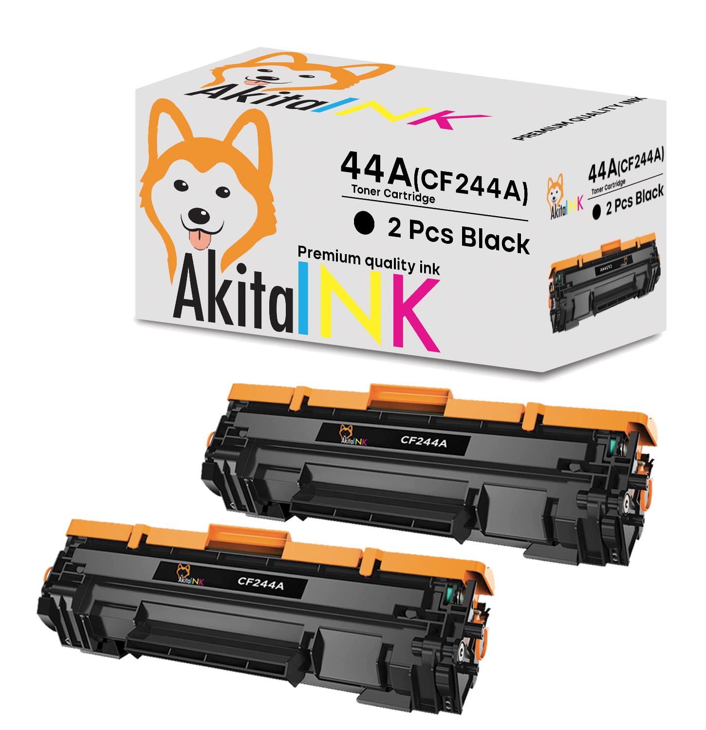 2 Toner Compatibile per HP 44A CF244A Sostituzione con HP Laser foto 2
