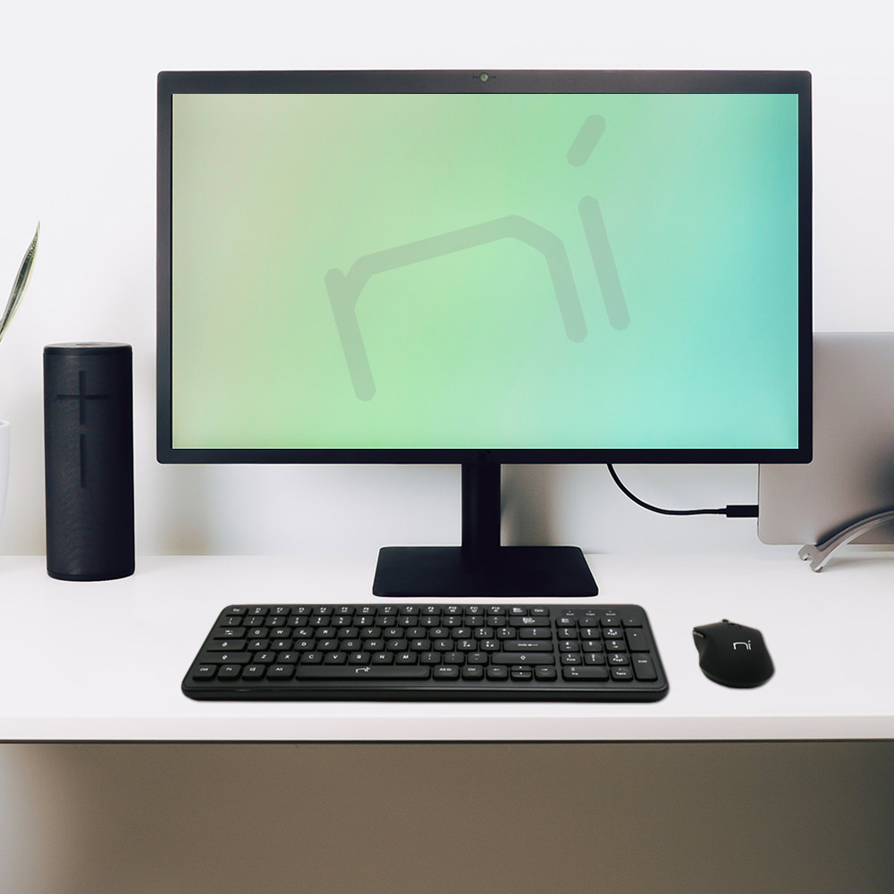 Tastiera mouse wireless senza fili per pc desktop windows mac foto 6