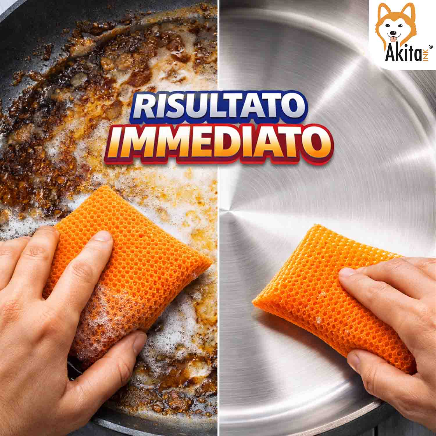 Set 3 Spugne Multiuso con Cestino Omaggio foto 5