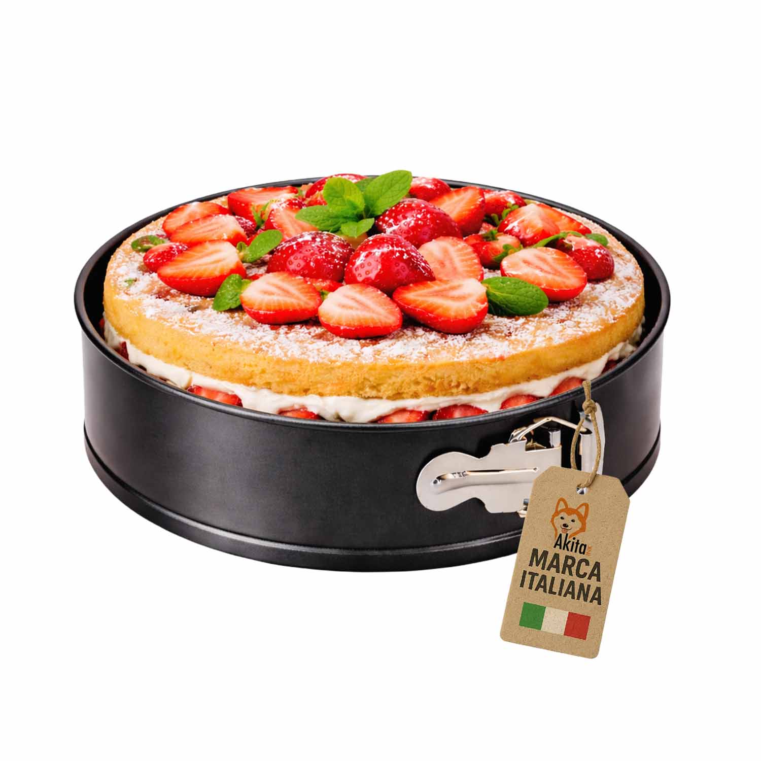 Stampo torta a cerniera 22 cm antiaderente