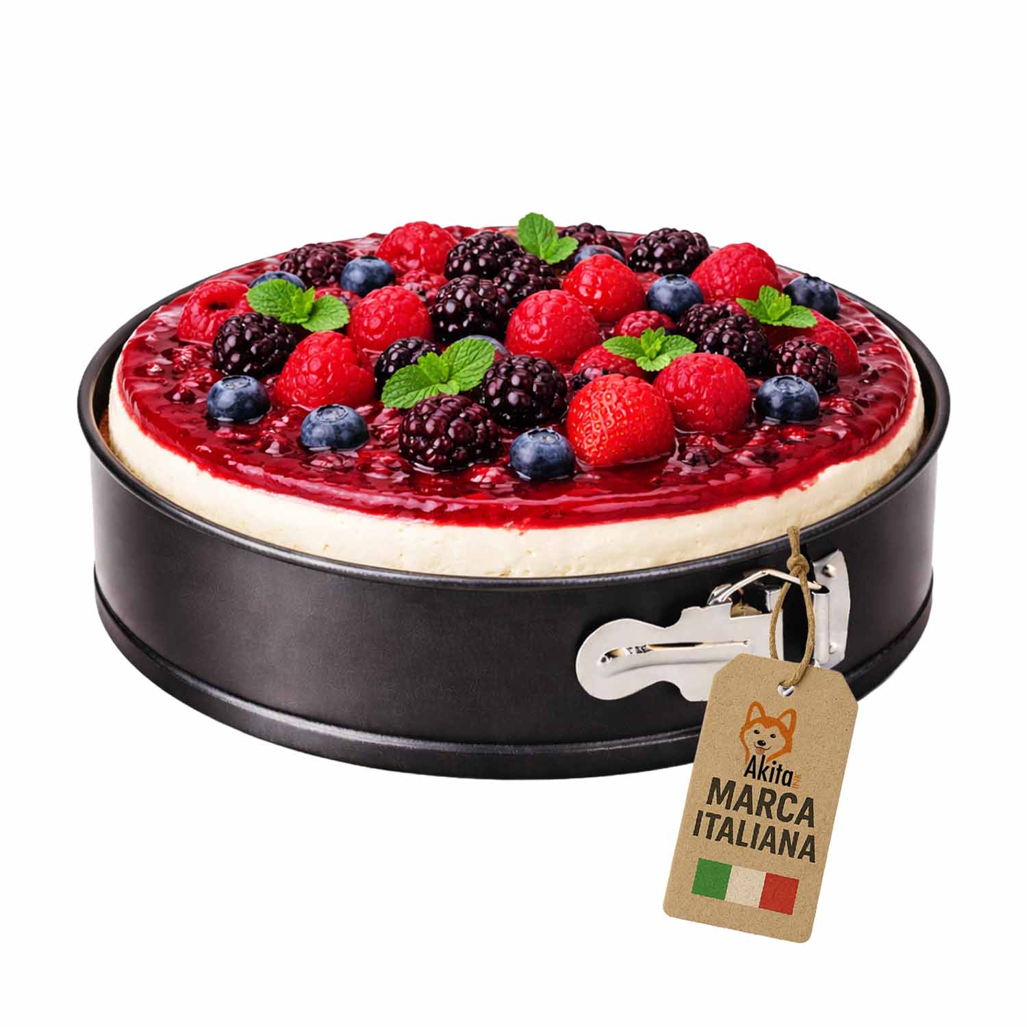 Stampo Torta a Cerniera 24 cm Antiaderente foto 2