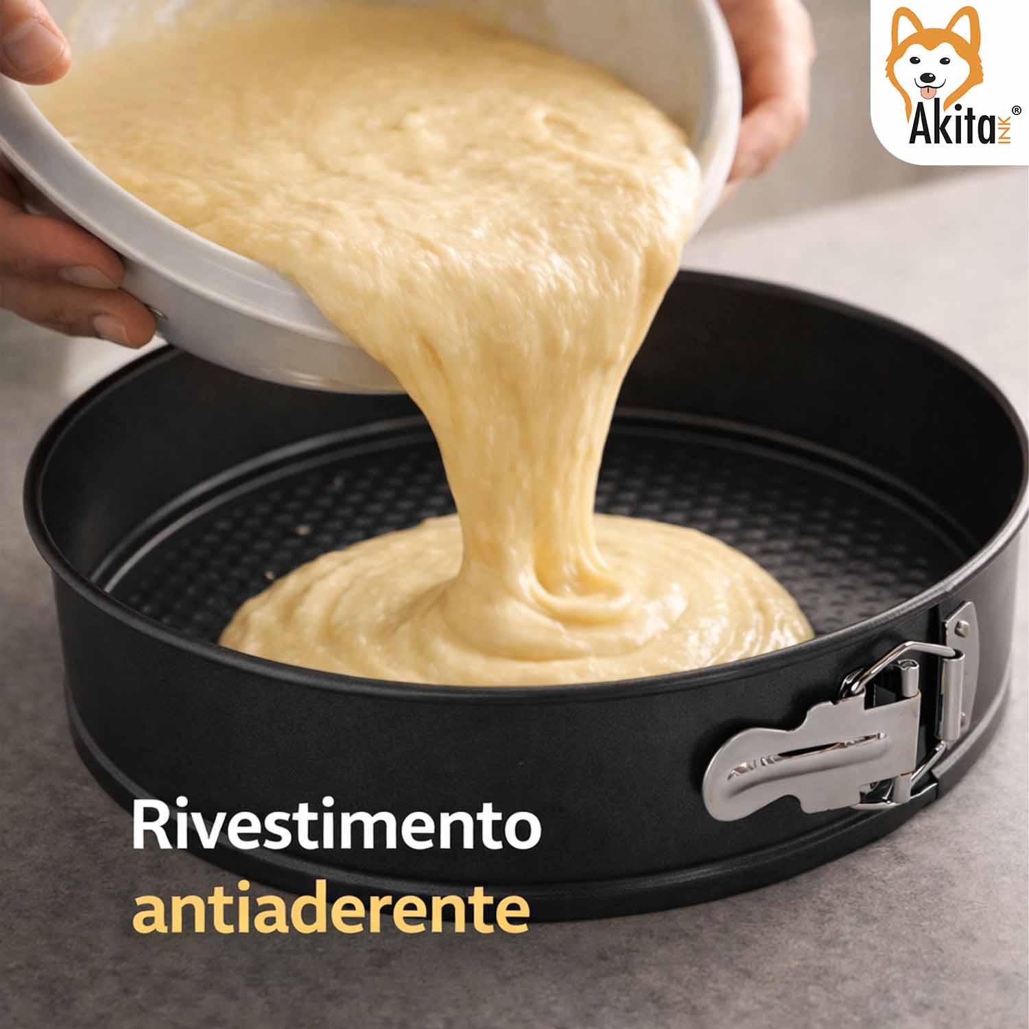 Stampo Torta a Cerniera 20 cm Antiaderente foto 4