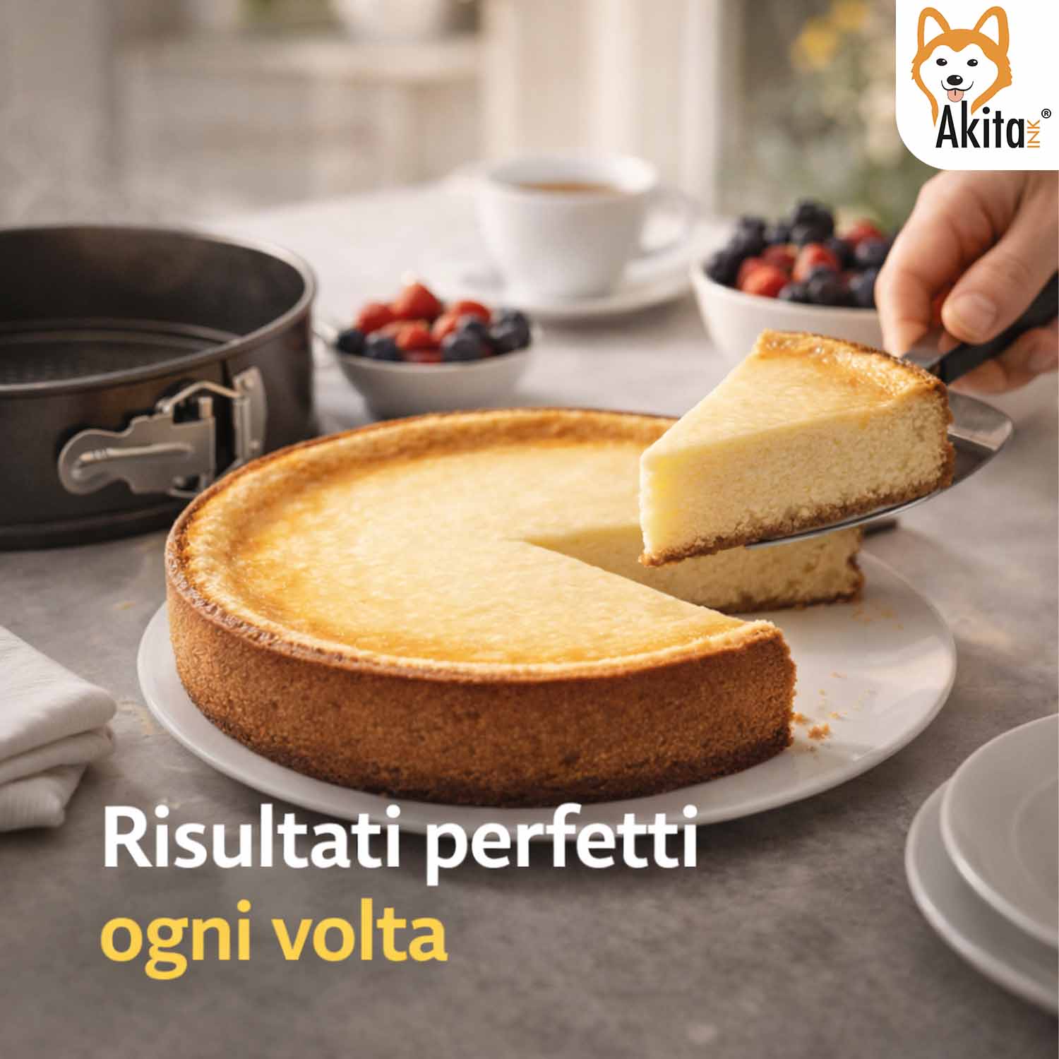 Stampo Torta a Cerniera 28 cm Antiaderente foto 5