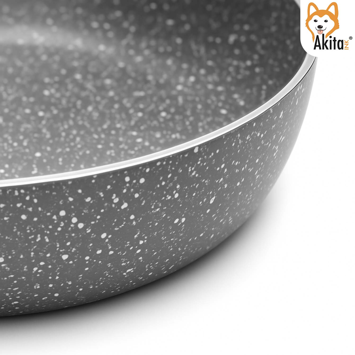 Padella Rara 22 cm Effetto Pietra Antiaderente foto 4