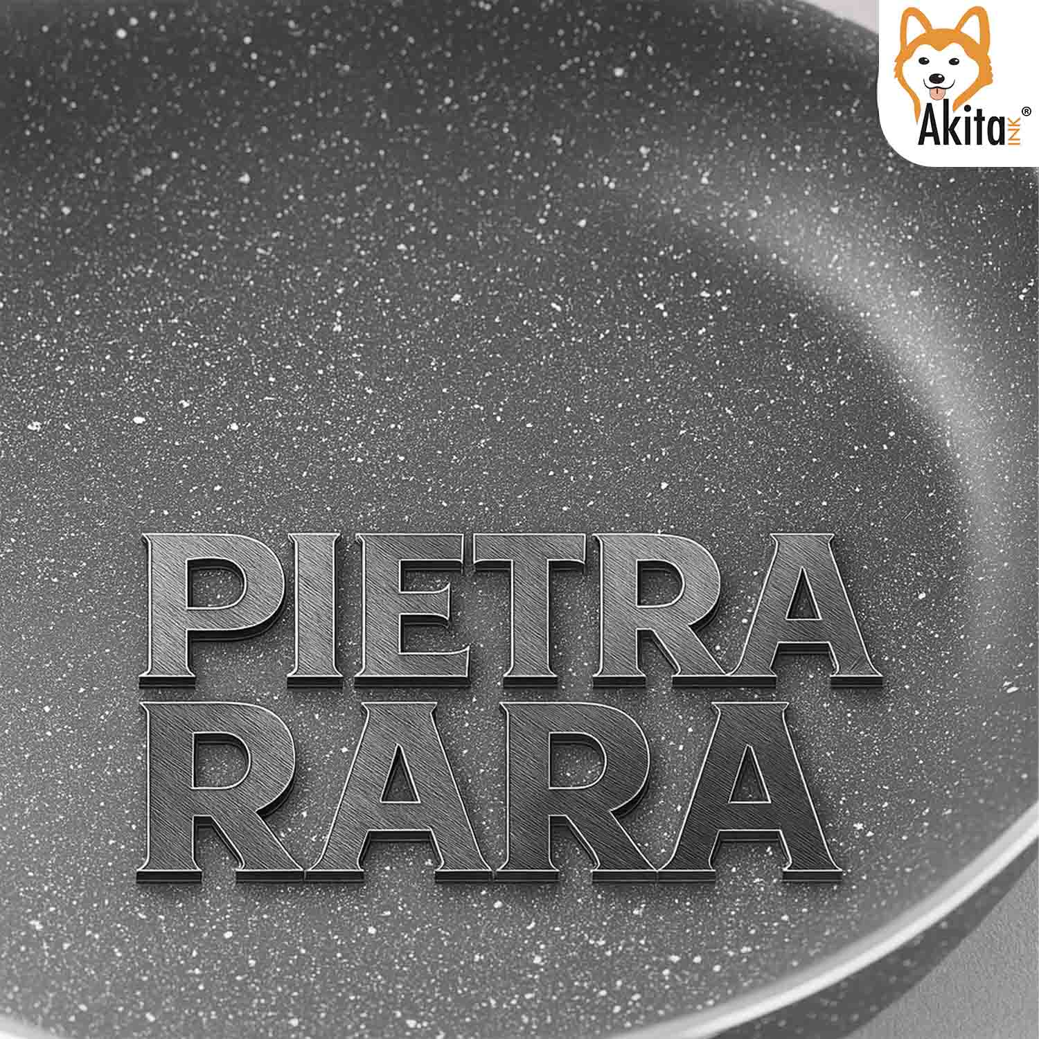 Padella Rara 18 cm Effetto Pietra Antiaderente foto 6