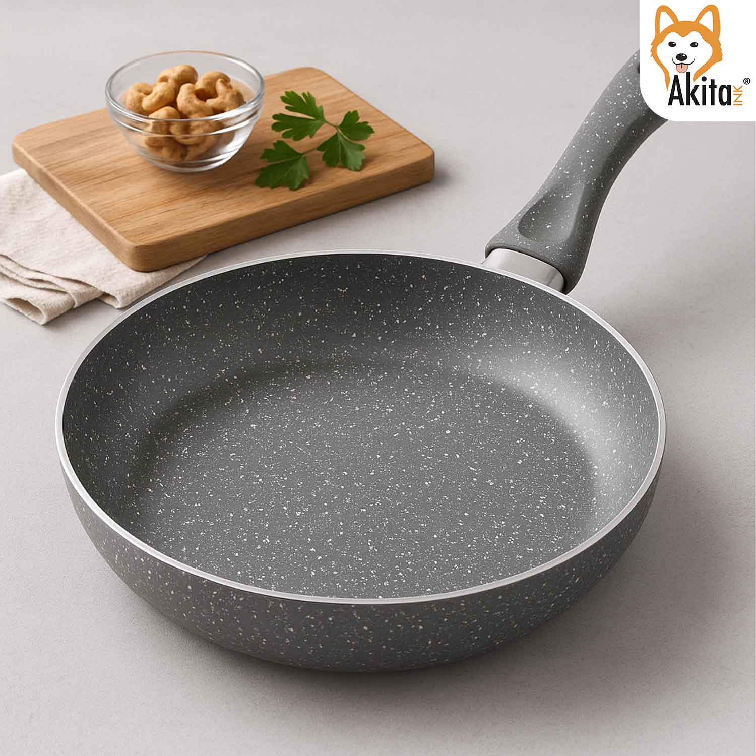 Padella Rara 28 cm Effetto Pietra Antiaderente foto 4