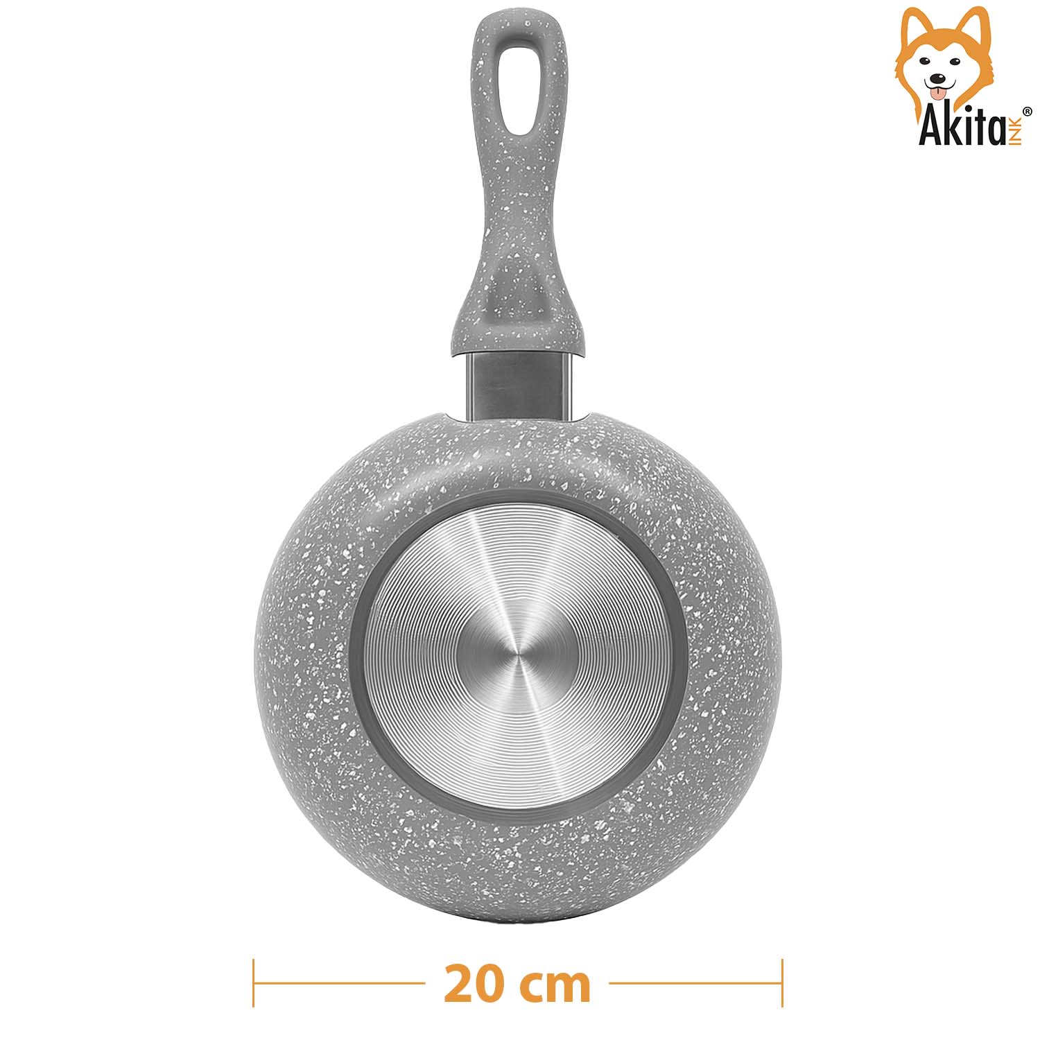 Padella Rara 20 cm Effetto Pietra Antiaderente  foto 5