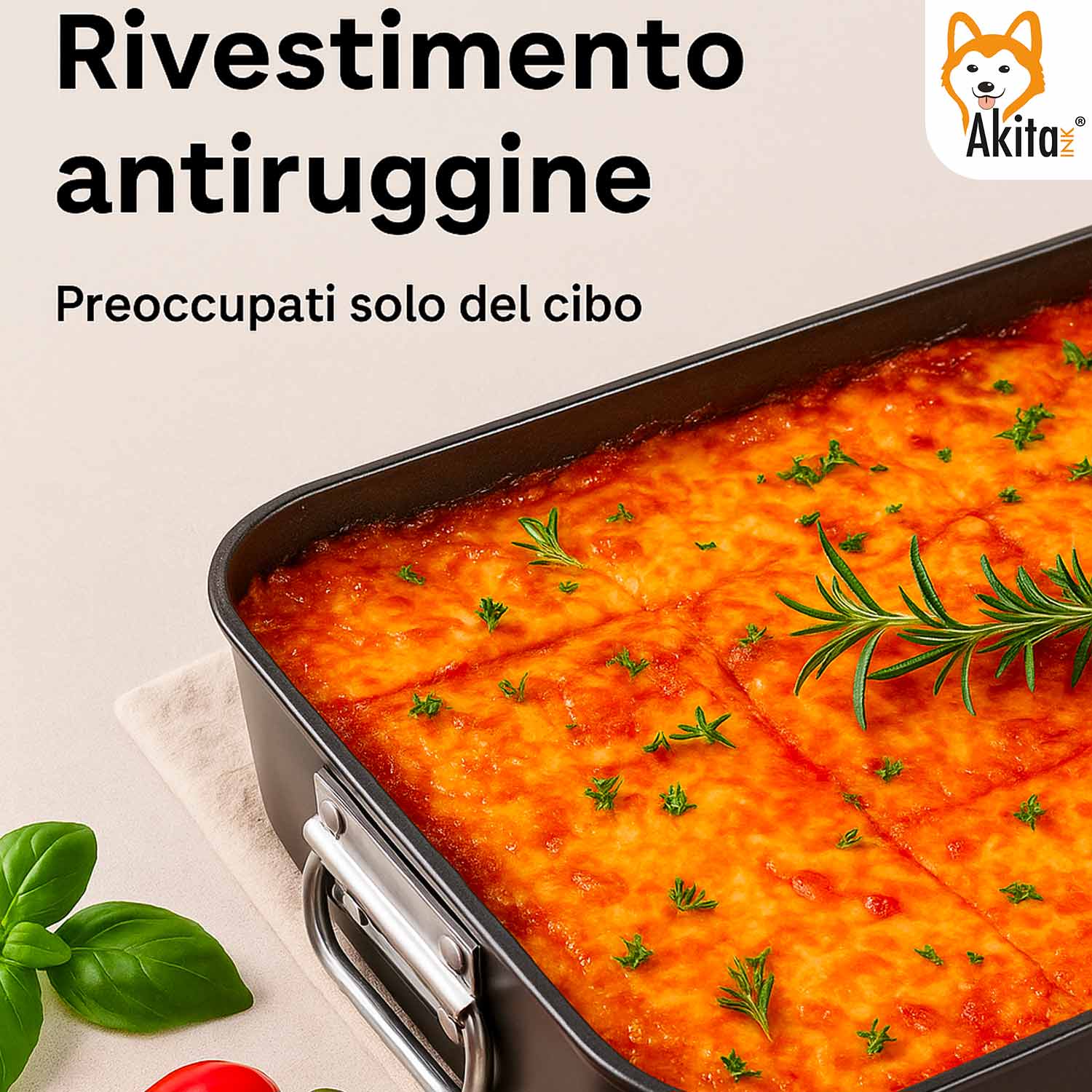 Set 4 teglie da forno antiaderenti acciaio 20-35 cm foto 6