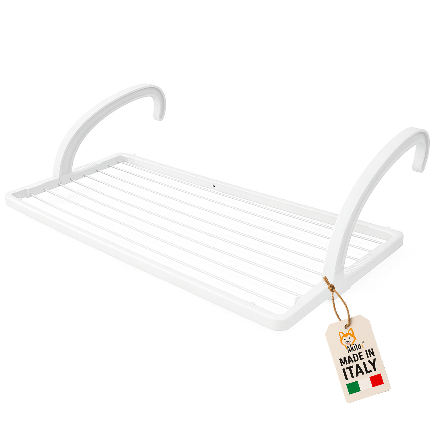 Stendibiancheria sospeso balcone 10050 cm akitaink