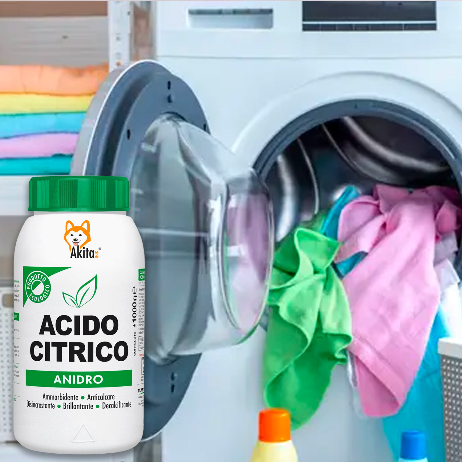 Akitaink Acido Citrico Anidro Naturale Ecologico, Multiuso e Versatile 1KG foto 4