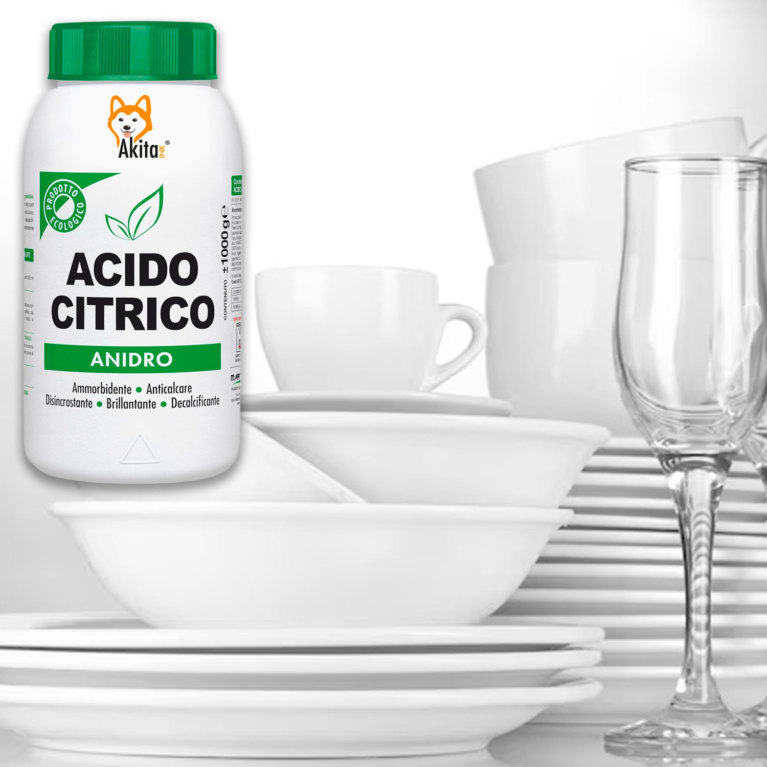 Akitaink Acido Citrico Anidro Naturale Ecologico, Multiuso e Versatile 1KG foto 5