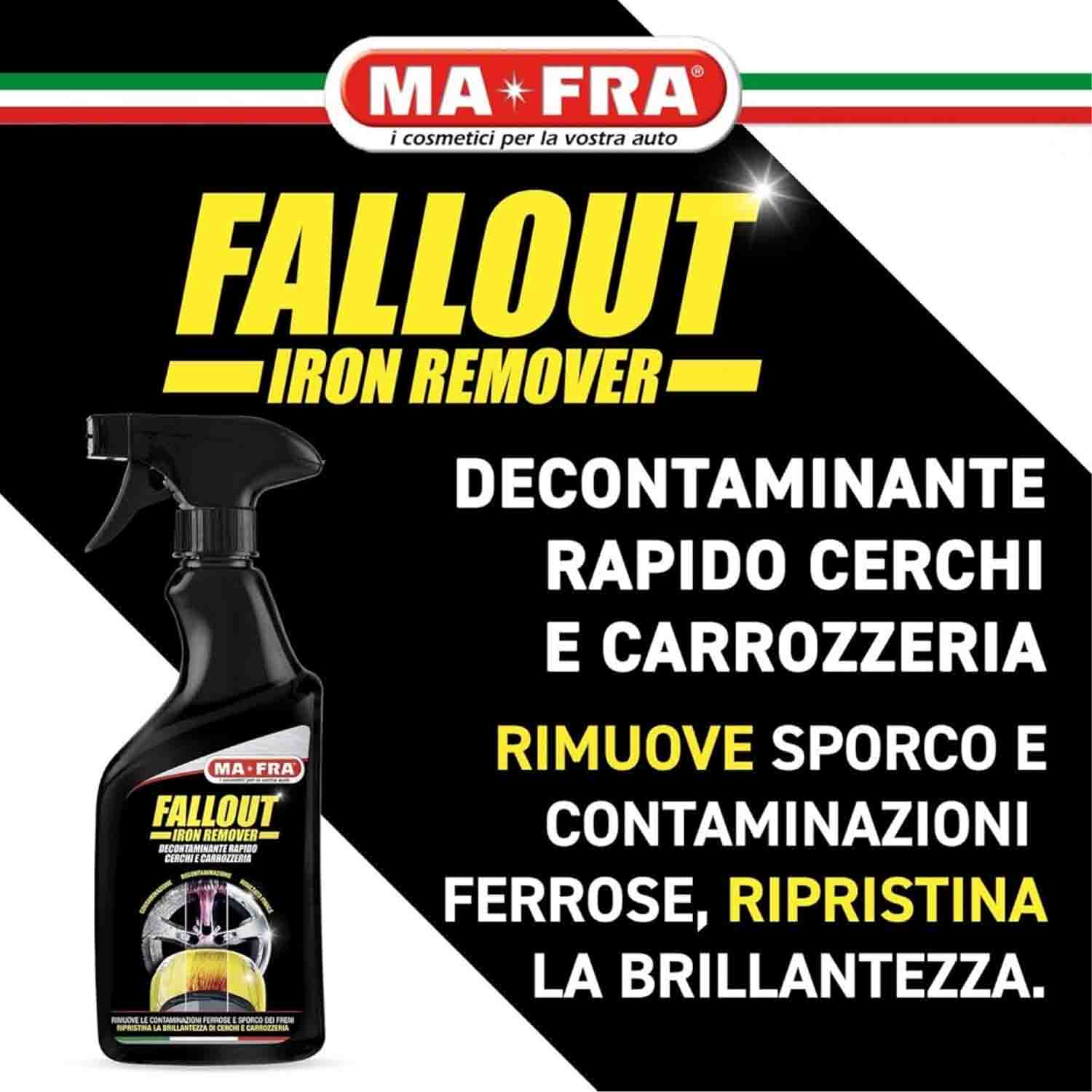 Kit Rigenera Cerchi Decontaminante con Iron Remover e Spazzola foto 5