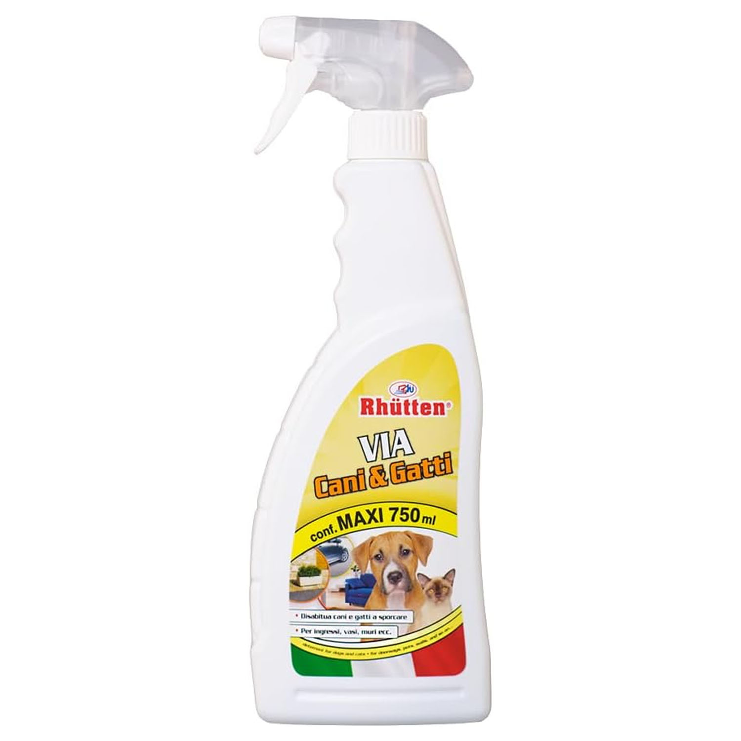 Disabituante cani e gatti spray 750 ml per esterni