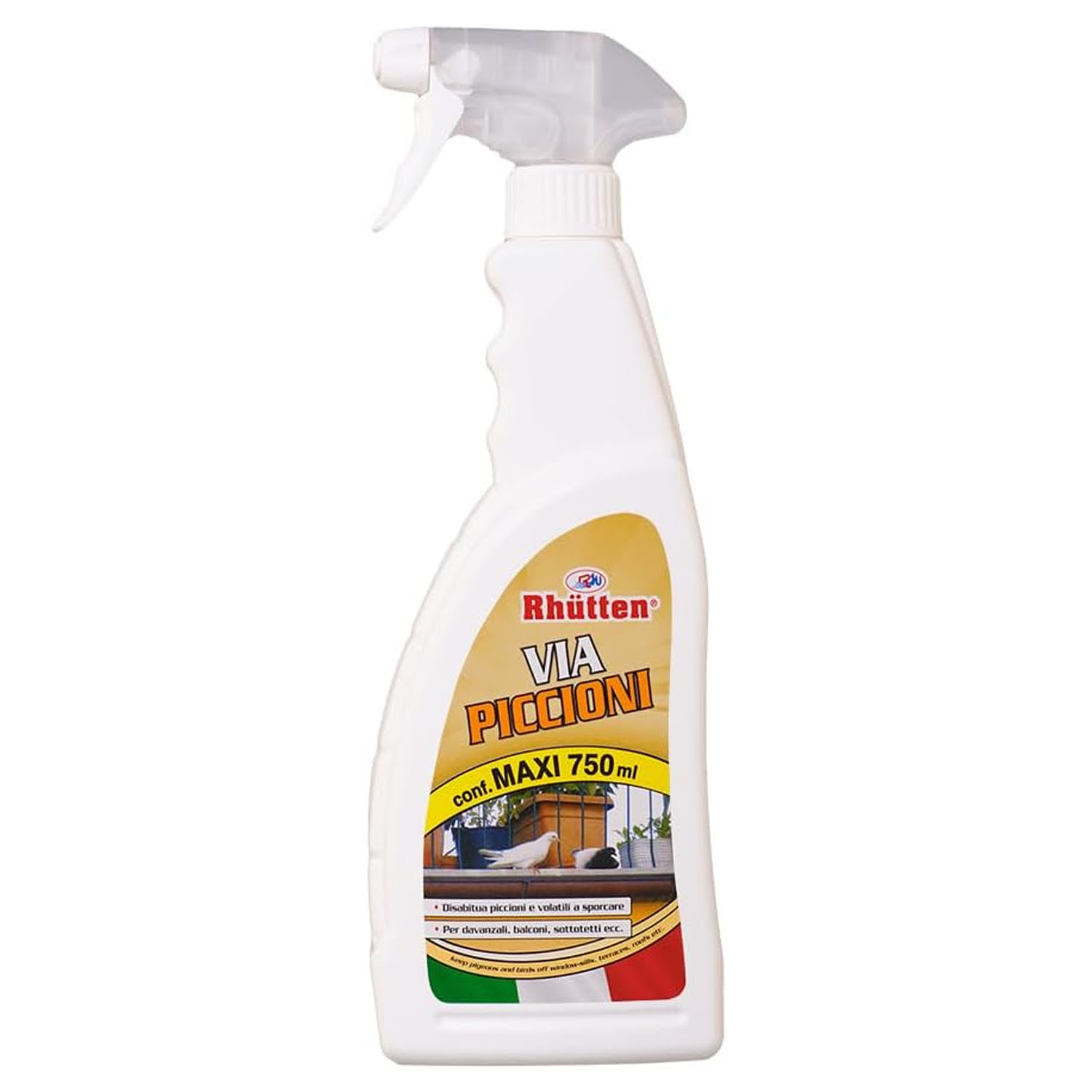 Disabituante per Piccioni Spray 750 ml per Esterni foto 2