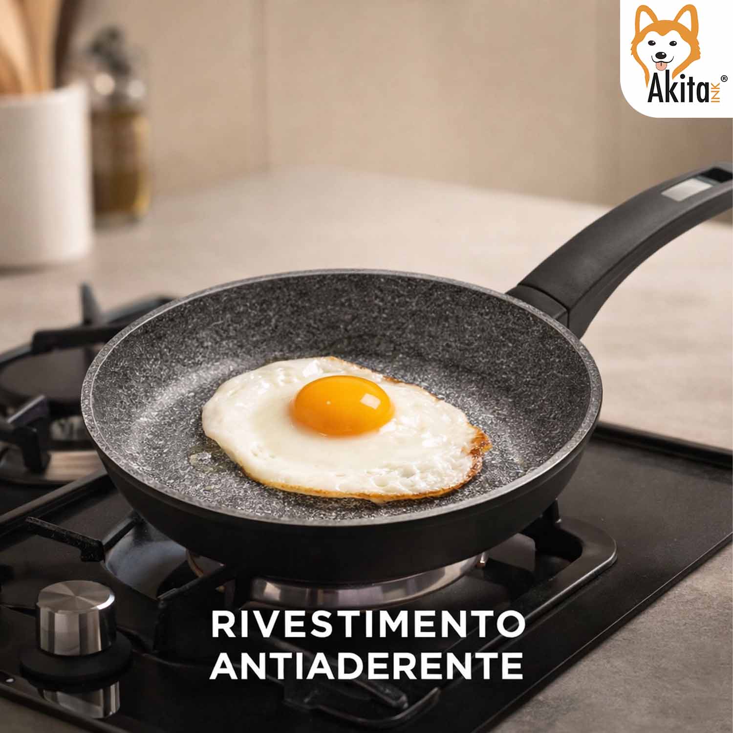 Padella Black 30 cm Induzione Antiaderente foto 3