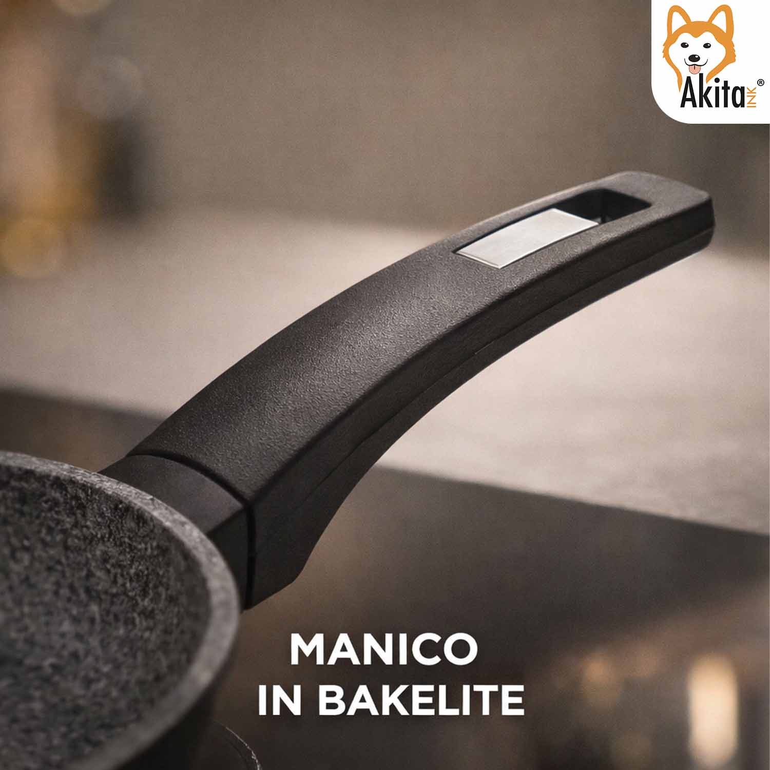 Padella Black 30 cm Induzione Antiaderente foto 4