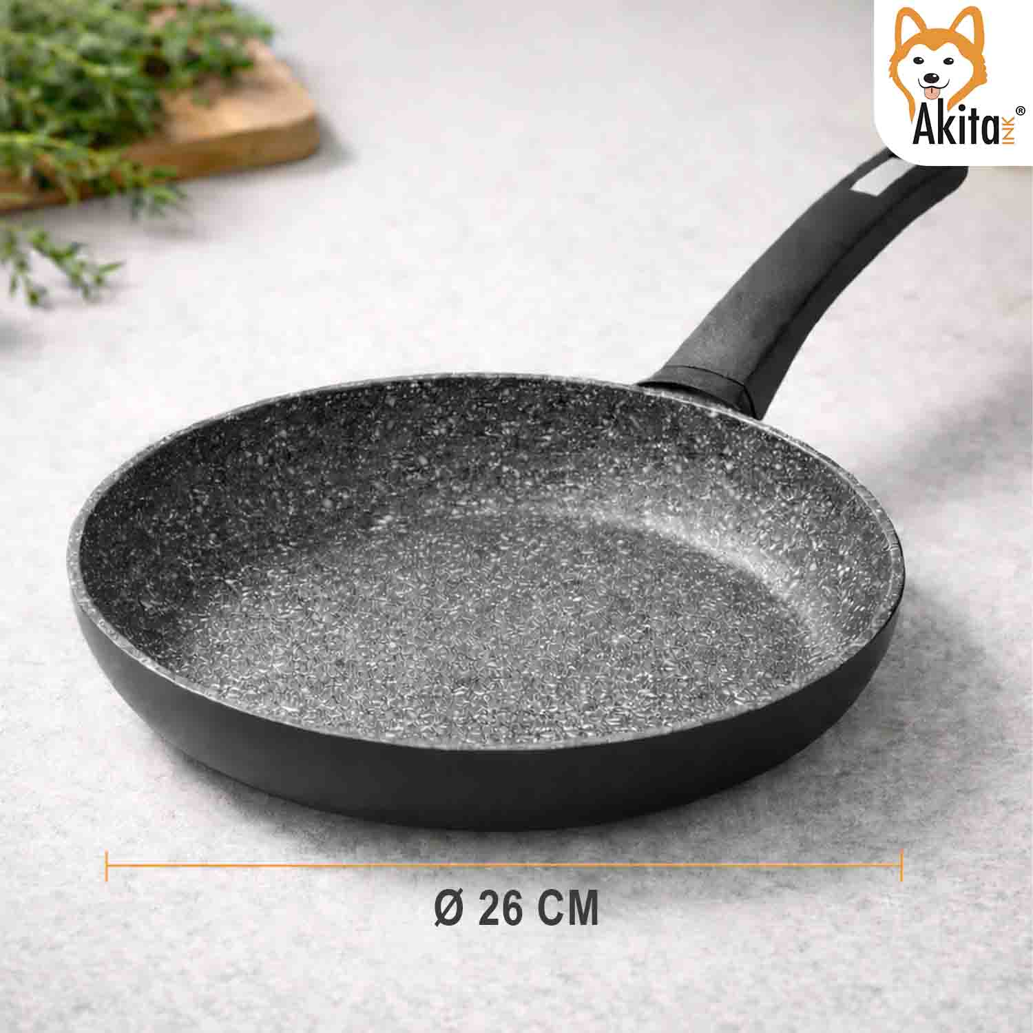 Padella Black 26 cm Induzione Antiaderente foto 6