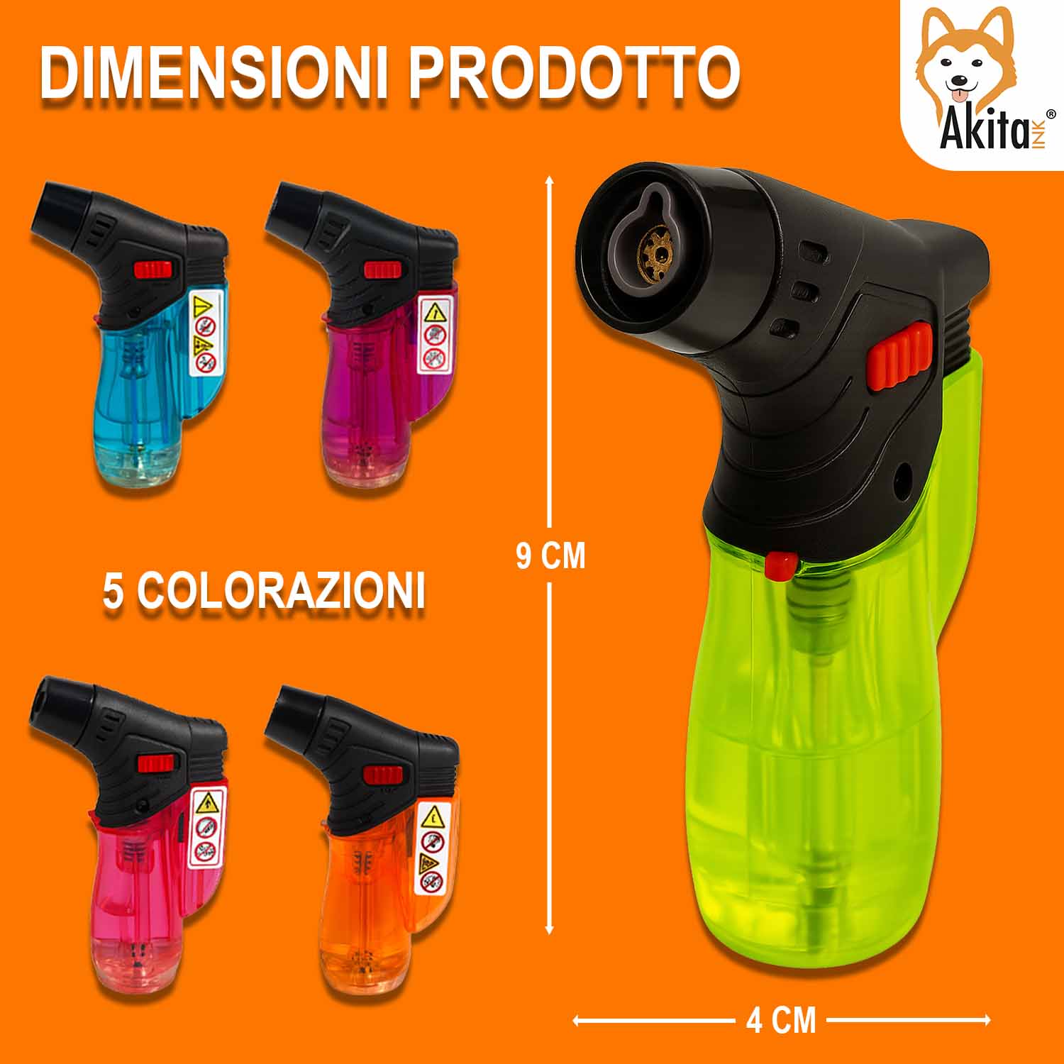 Set 20 Accendigas Antivento Accendini Ricaricabili fiamma foto 6