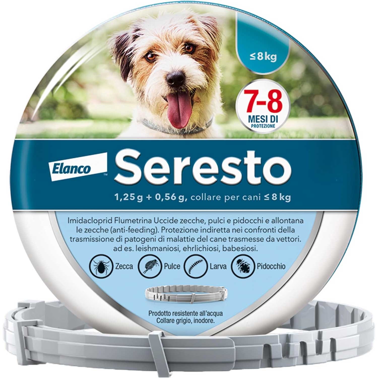 Seresto Collare antiparassitario, Elimina pulci, zecche, pidocchi e protegge foto 2