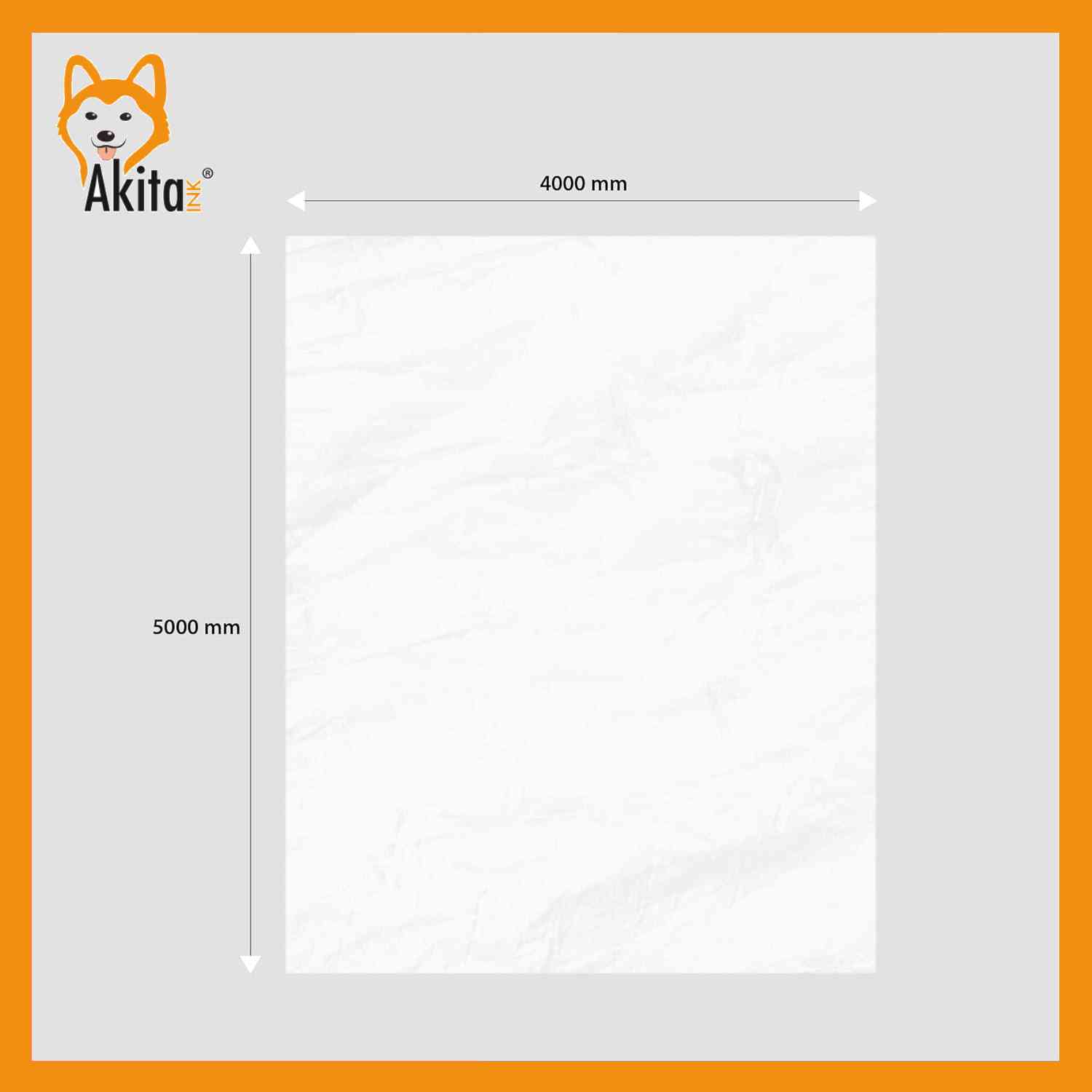 AkitaInk - Telo copritutto, 3 PZ Telo Protettivo 4x5m Multiuso Imbiancatura foto 4