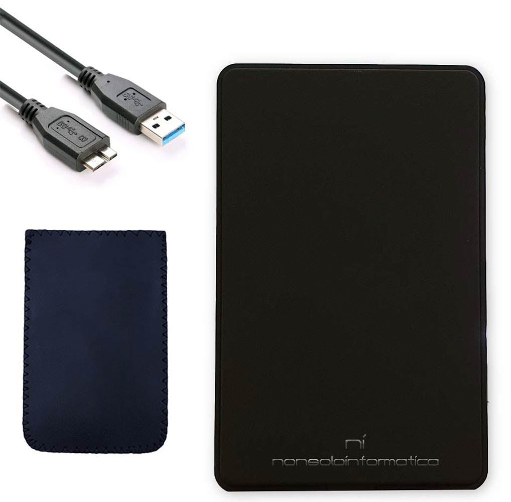 Hard disk esterno 500 gb 3.0 western digital soft touch con custodia in pelle  foto 4