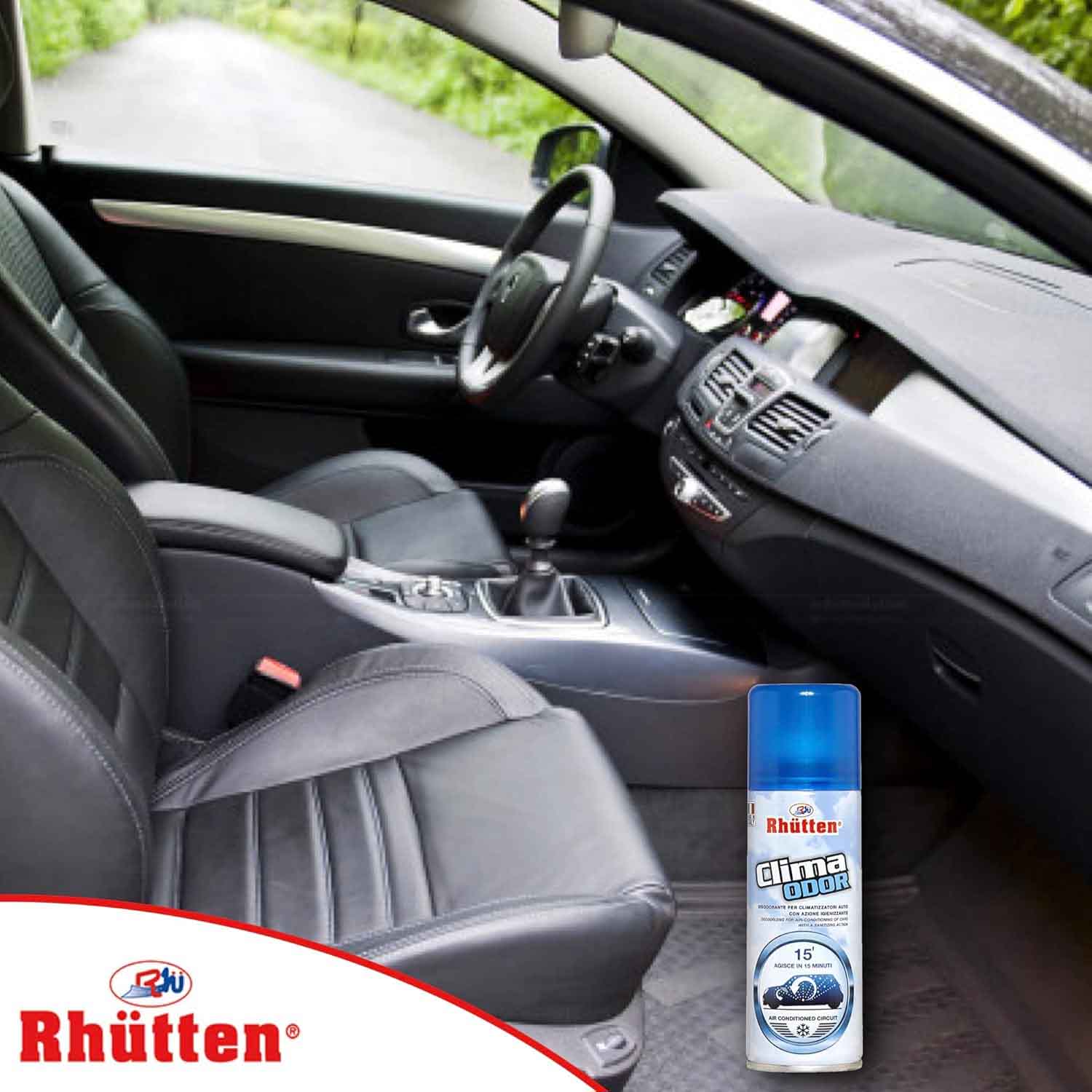 Rhutten Igienizzante Clima Auto 175 ml Elimina Odori foto 5