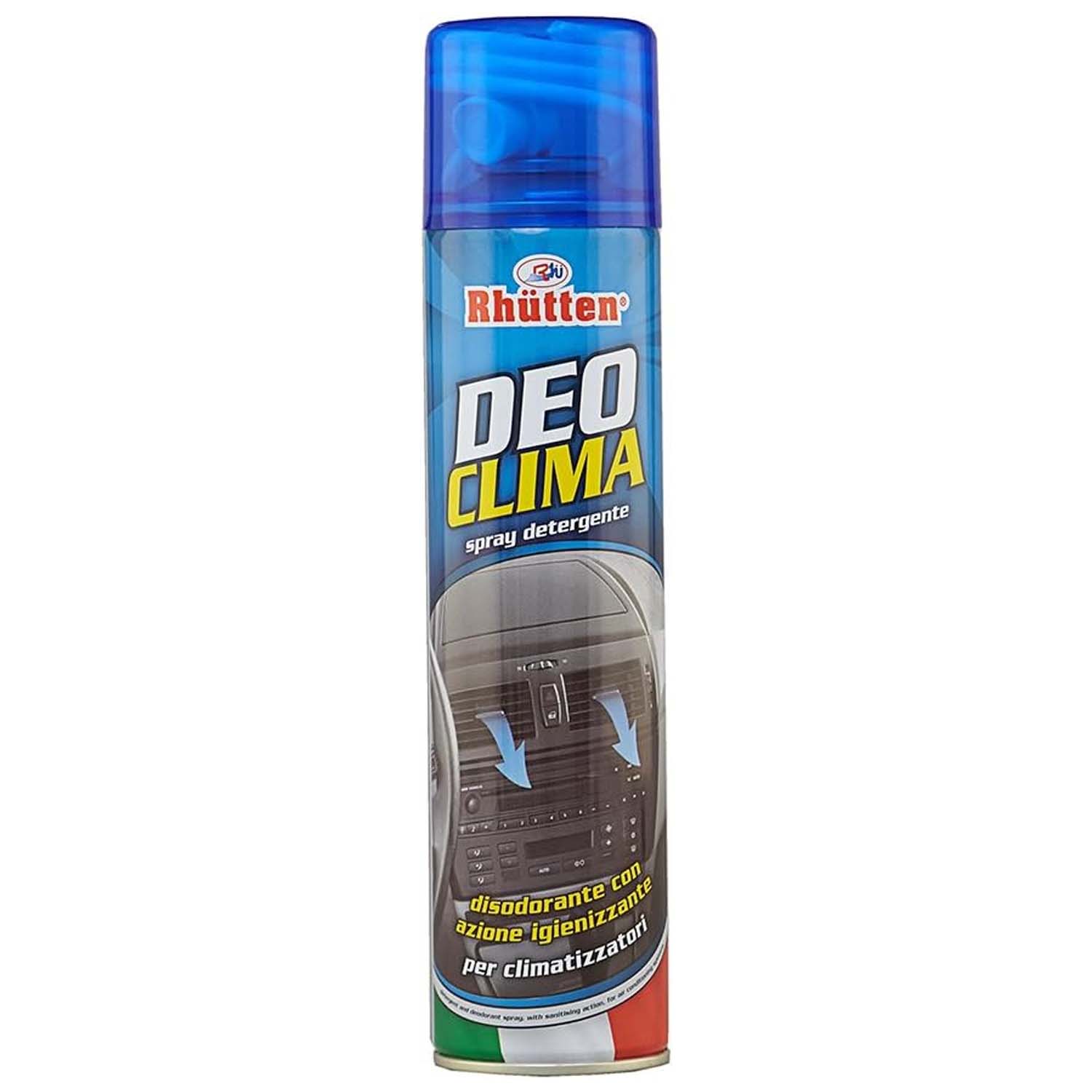 Rhutten deo clima auto spray igienizzante 400 ml con cannula