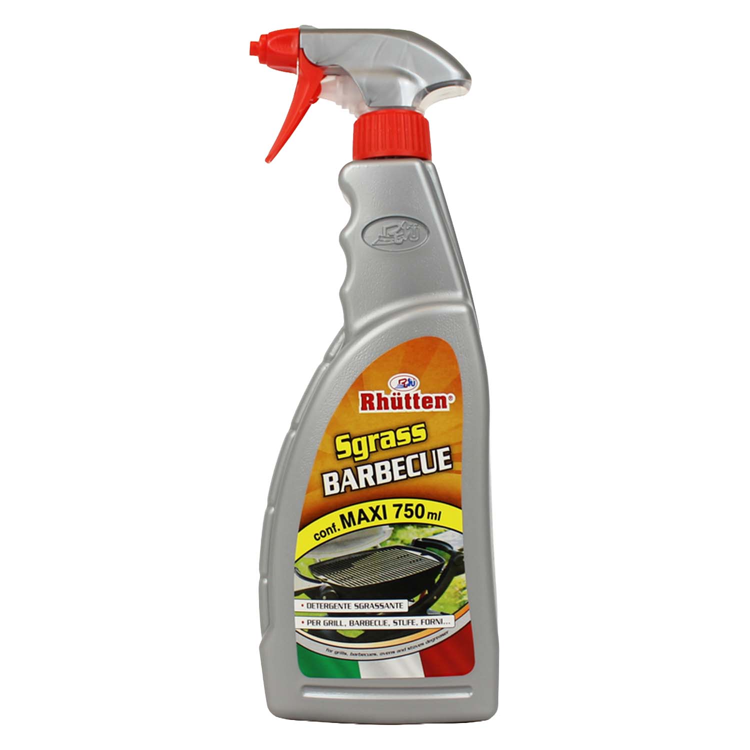 Rhutten sgrassatore barbecue schiuma attiva 750 ml
