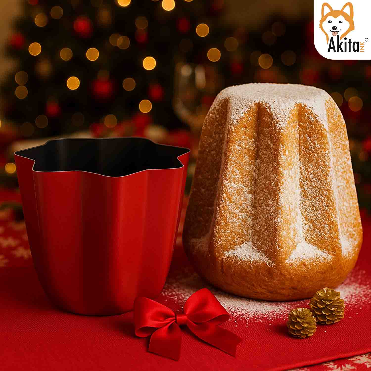 Forma Stampo Pandoro 800g Alluminio Antiaderente foto 6