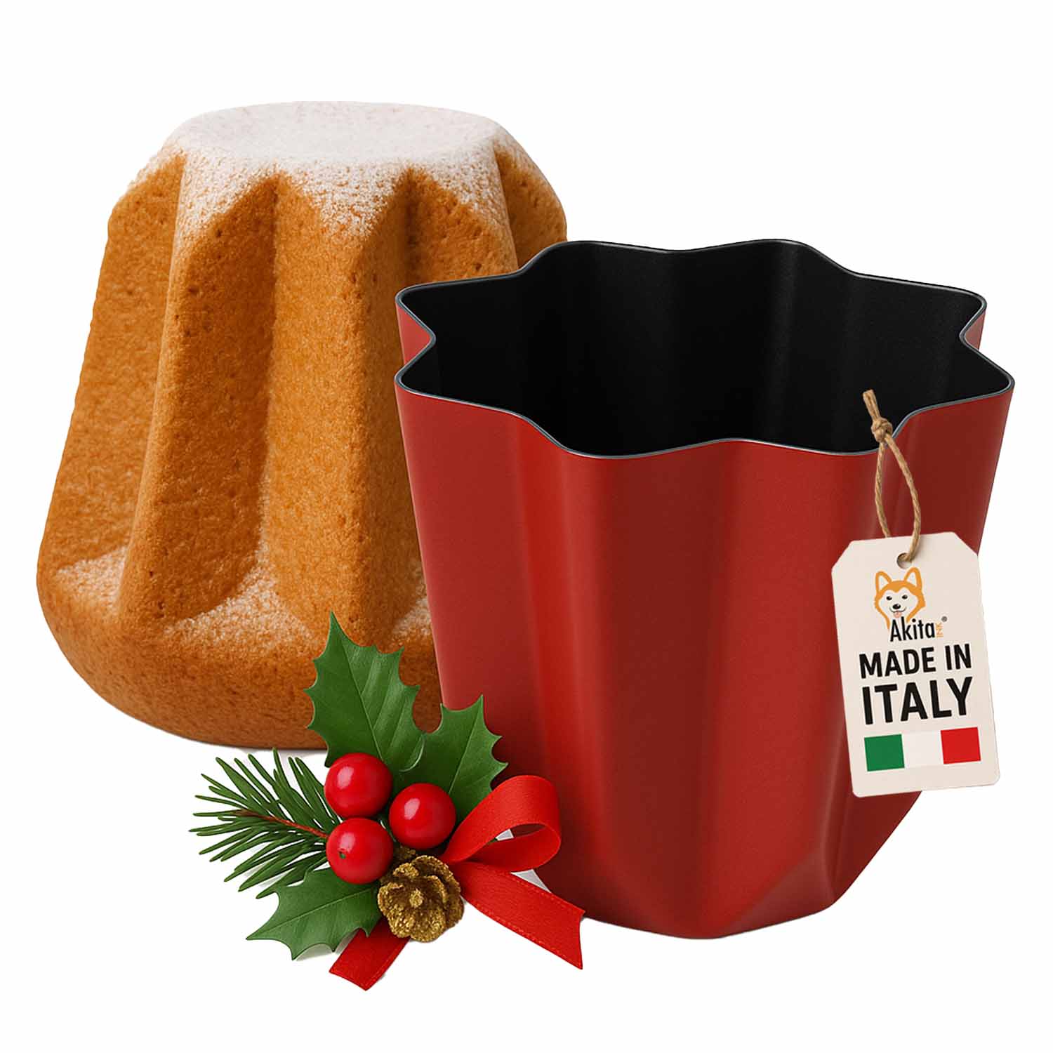 Forma Stampo Pandoro 800g Alluminio Antiaderente foto 2