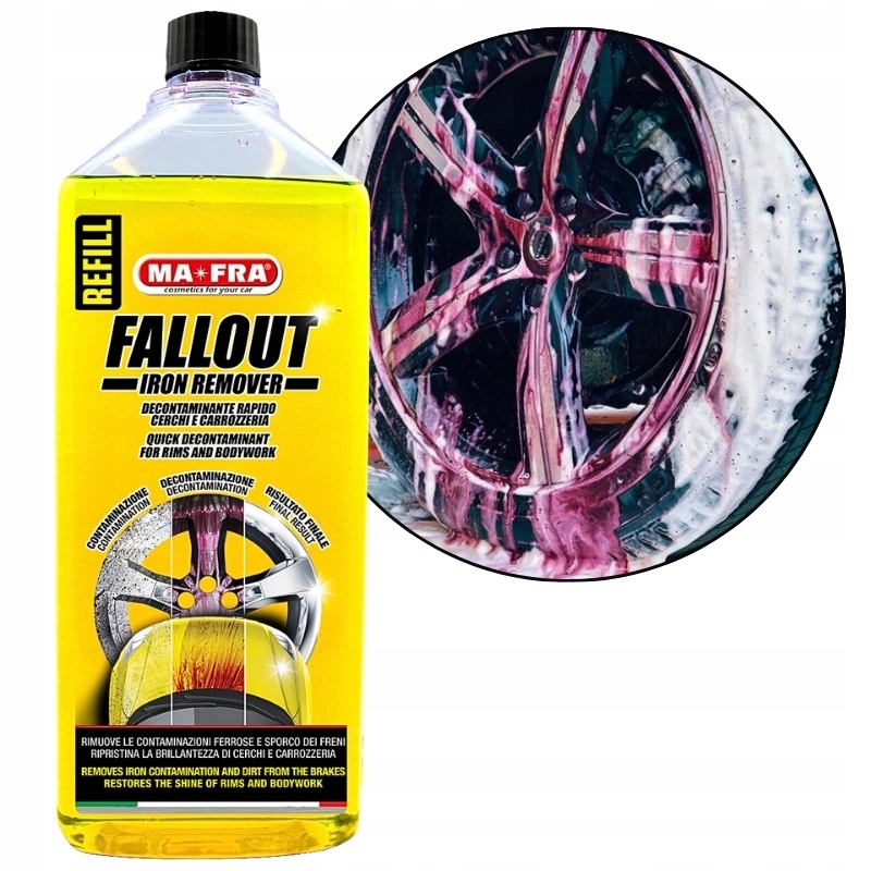 Mafra iron remover 1000 ml decontaminante cerchi e carrozzeria