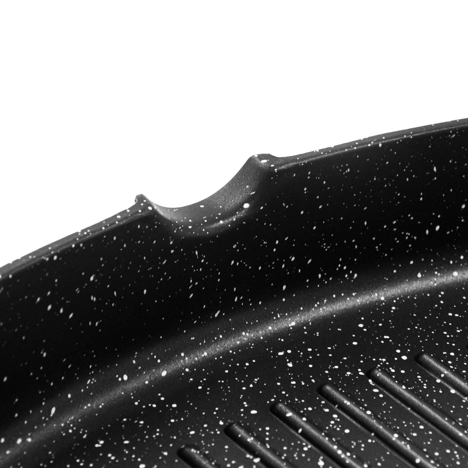 Bistecchiera 28x28 cm Induzione Alluminio Pressofuso foto 6