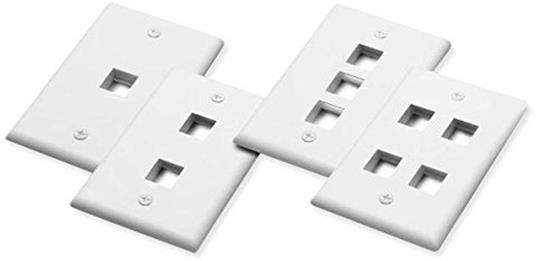 PLACCA X 2FRUTTI KEYSTON NW-FP503-2WH foto 2