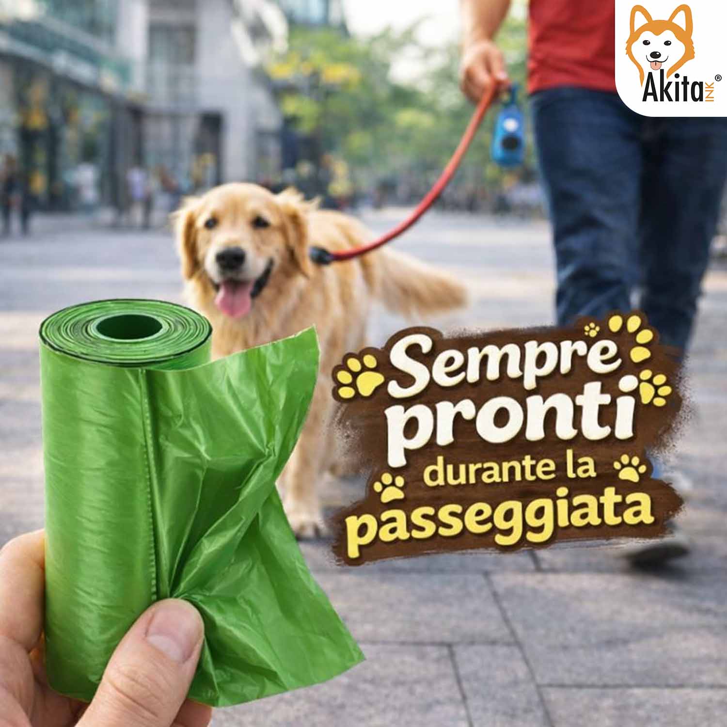 Sacchetti Igienici per Animali 1080 Pz Colorati 72 Rotoli foto 4