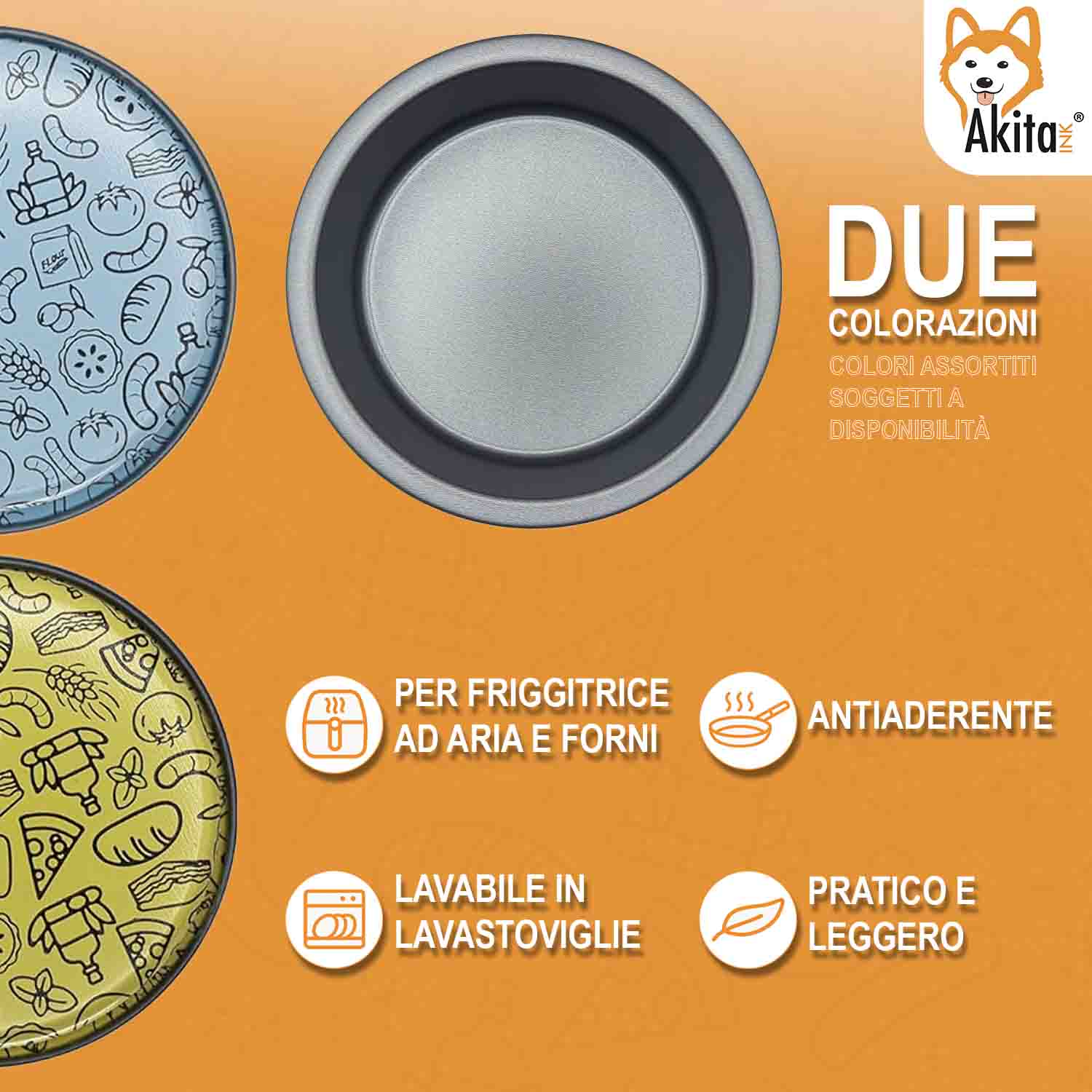 Teglia Conica 22 cm Antiaderente per Friggitrice ad Aria foto 5