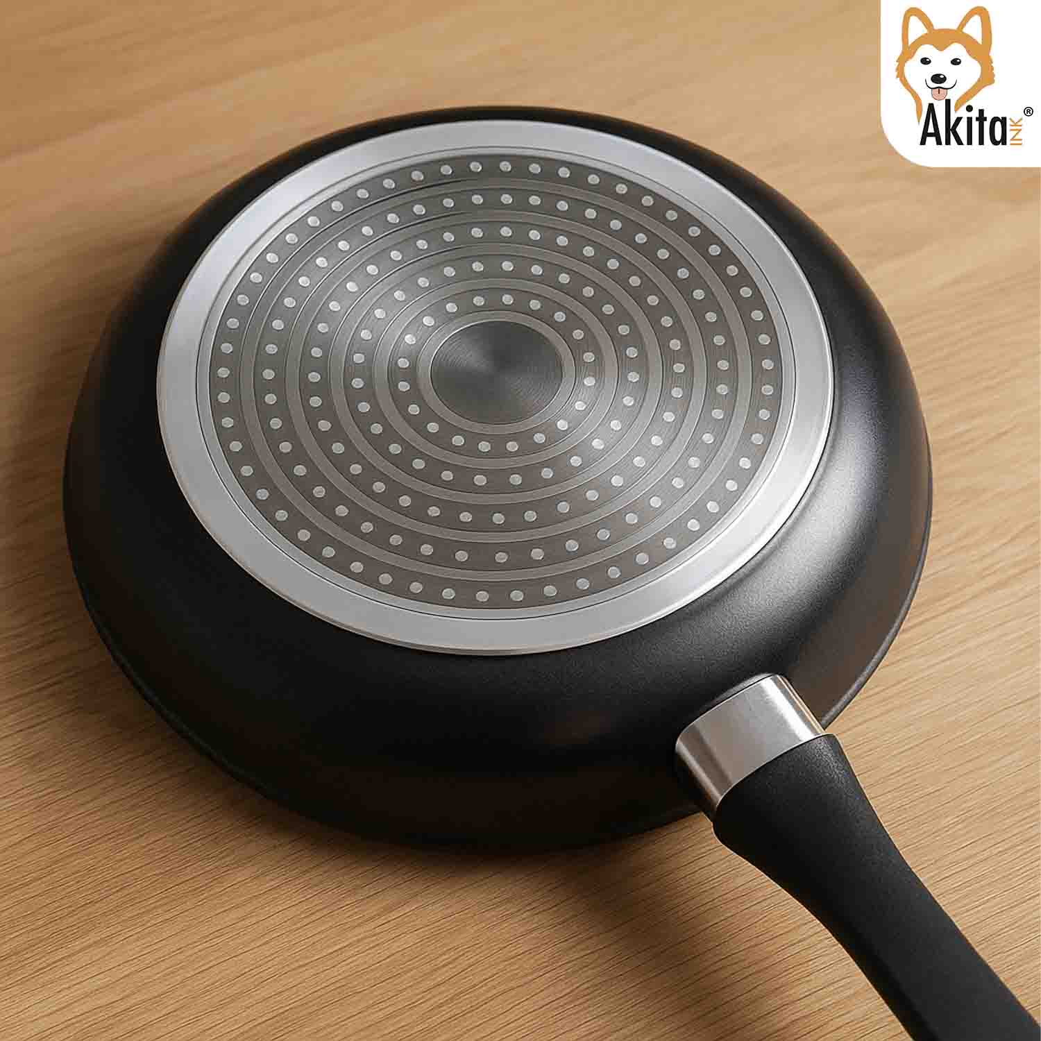 Set Padelle Energika Stone 24-28 cm Antiaderenti Induzione foto 6