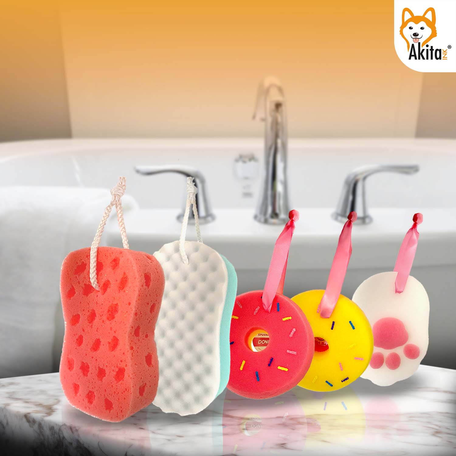 Kit 4 Spugne Family - Morbide e Pratiche per Tutta la Famiglia foto 6