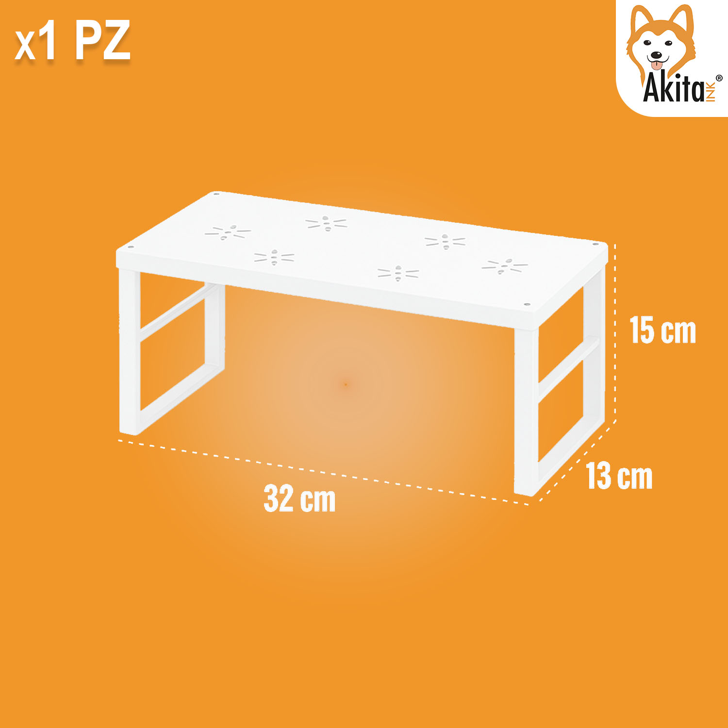 Akitaink Scaffale Portaspezie Set 3 Pz Organizzatori Cucina foto 5