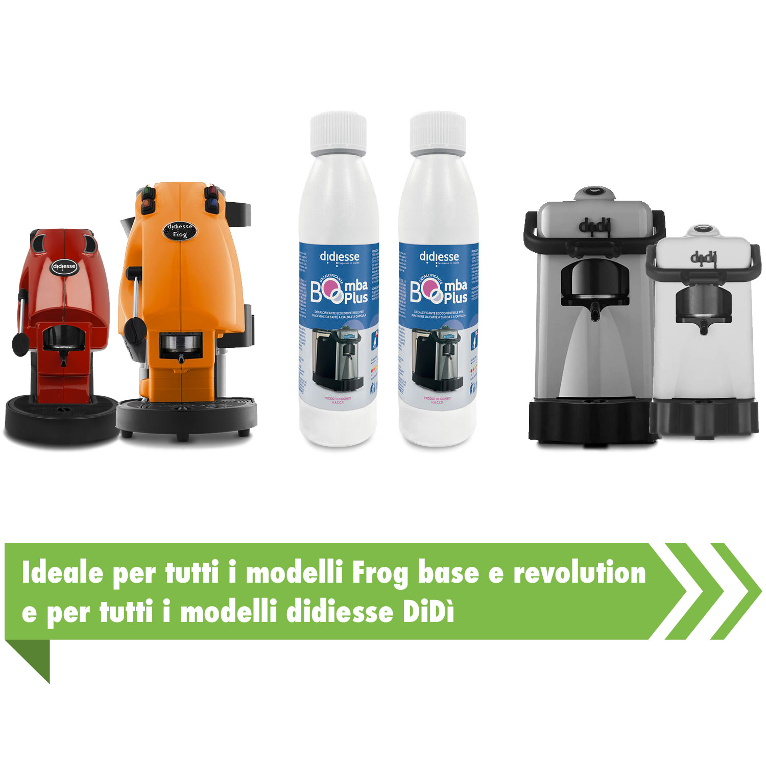 Kit 2 Decalcificante bomba plus per macchine da caffè da 250 ml foto 3