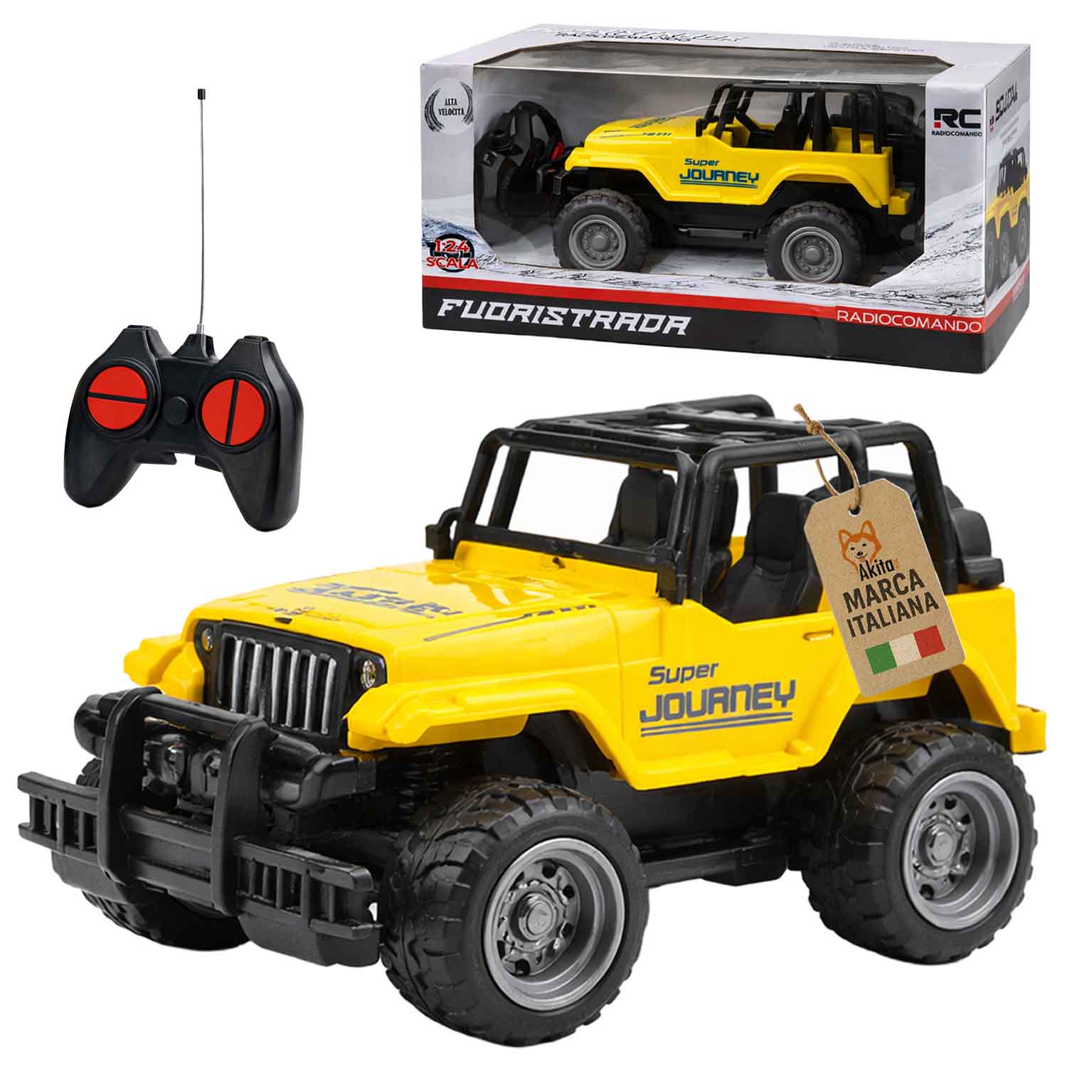 Fuoristrada Radiocomandato Auto RC Avanti/Indietro 3+