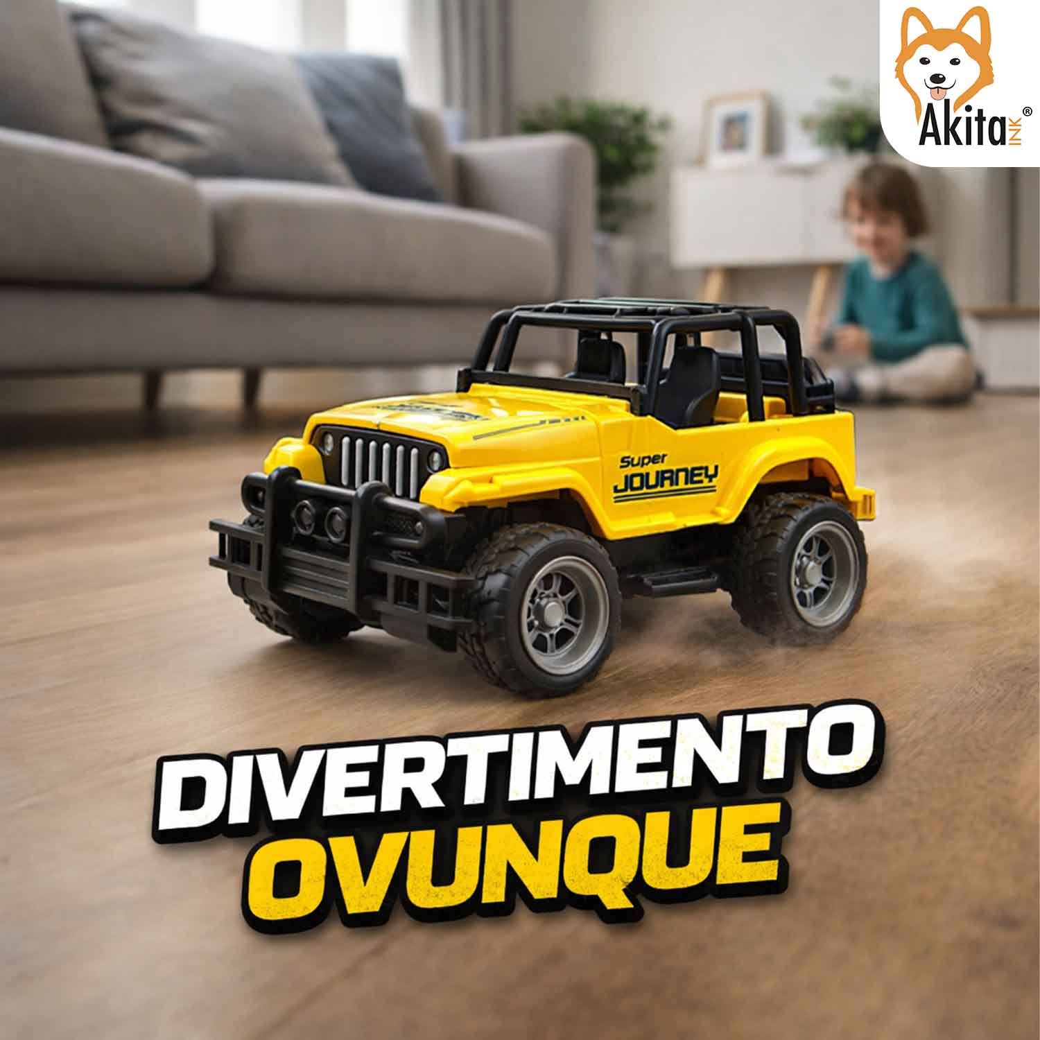 Fuoristrada Radiocomandato Auto RC Avanti/Indietro 3+ foto 6