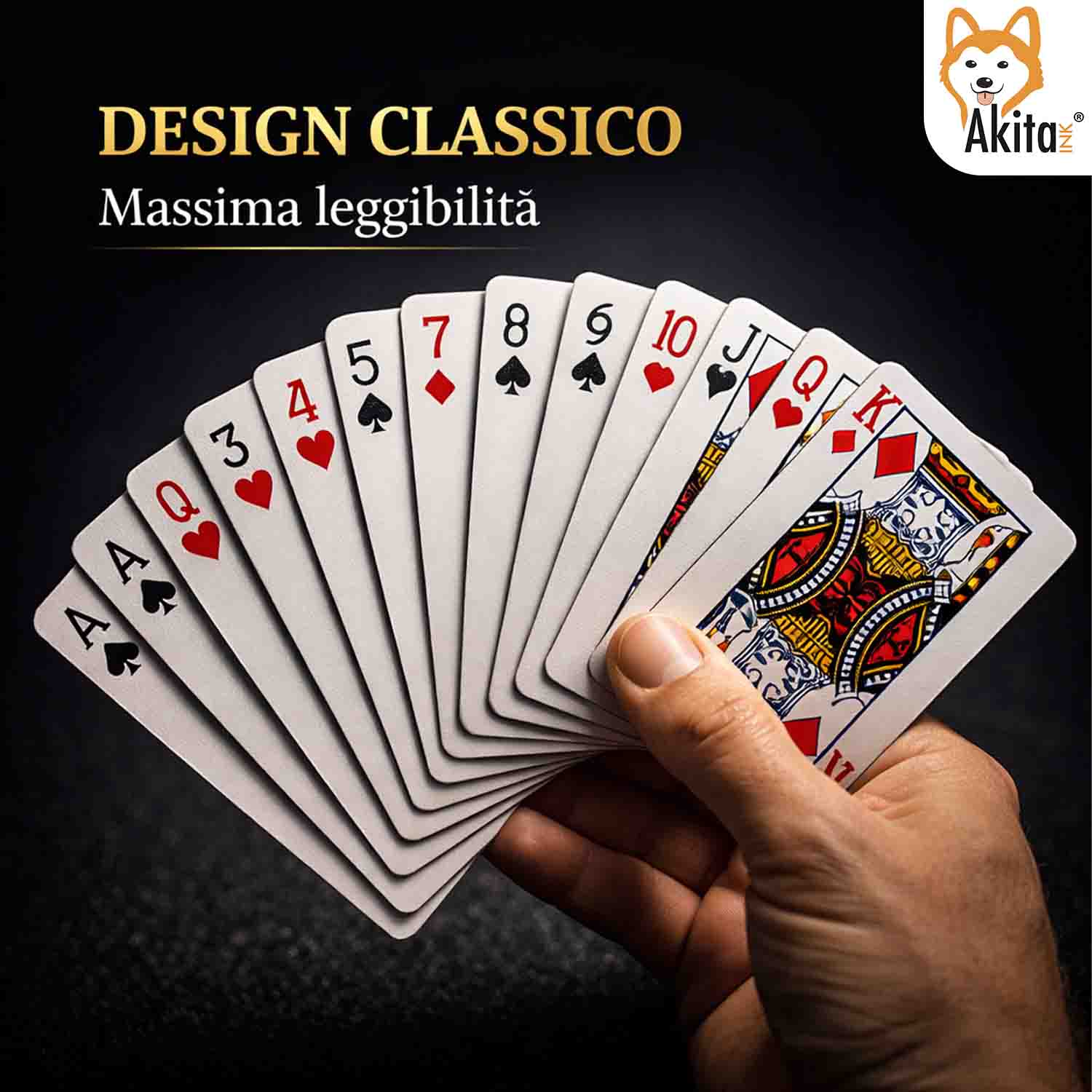 Carte da Gioco Francesi Plastificate 3 Mazzi foto 4