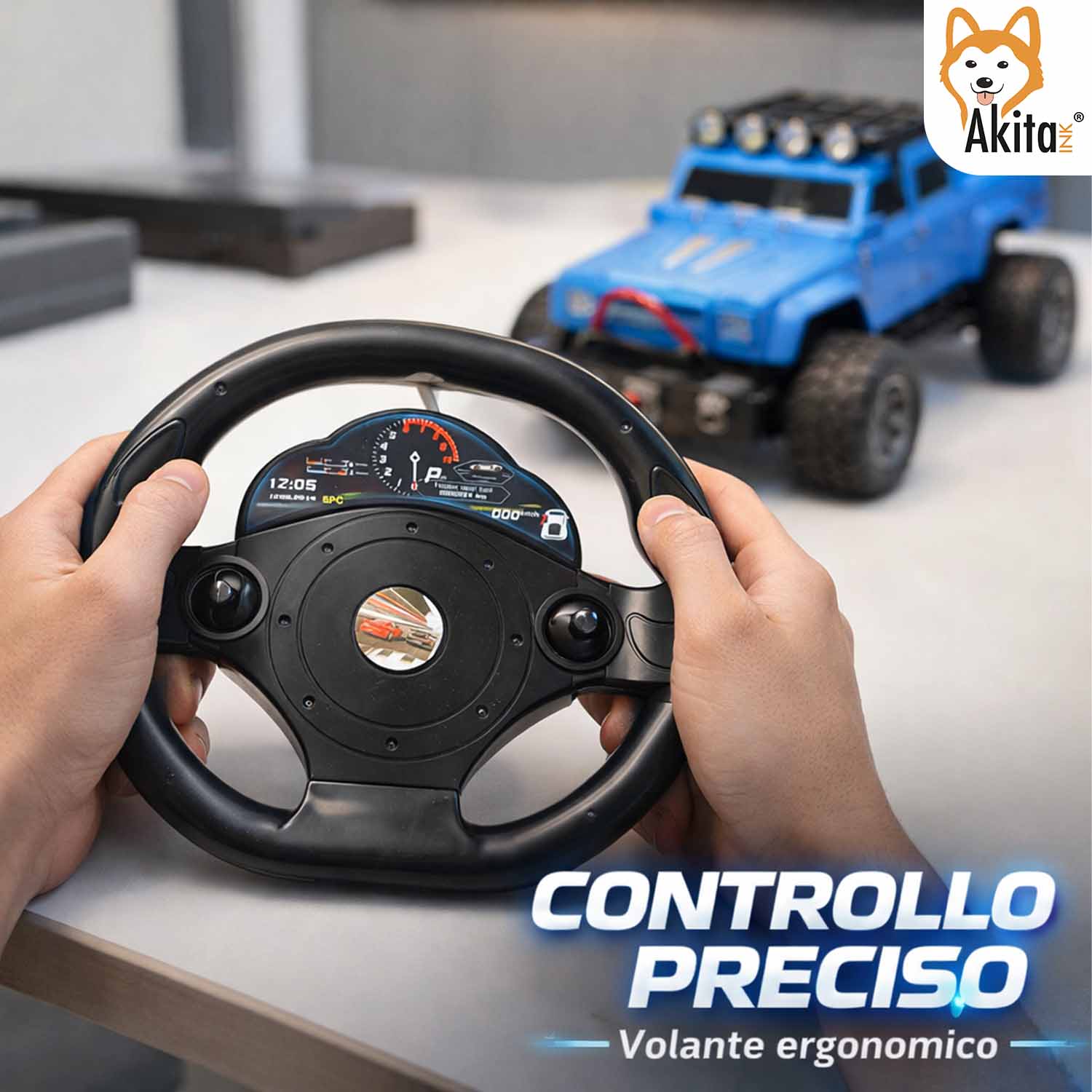 Fuoristrada Radiocomandato Auto RC Avanti/Indietro 6+ foto 4