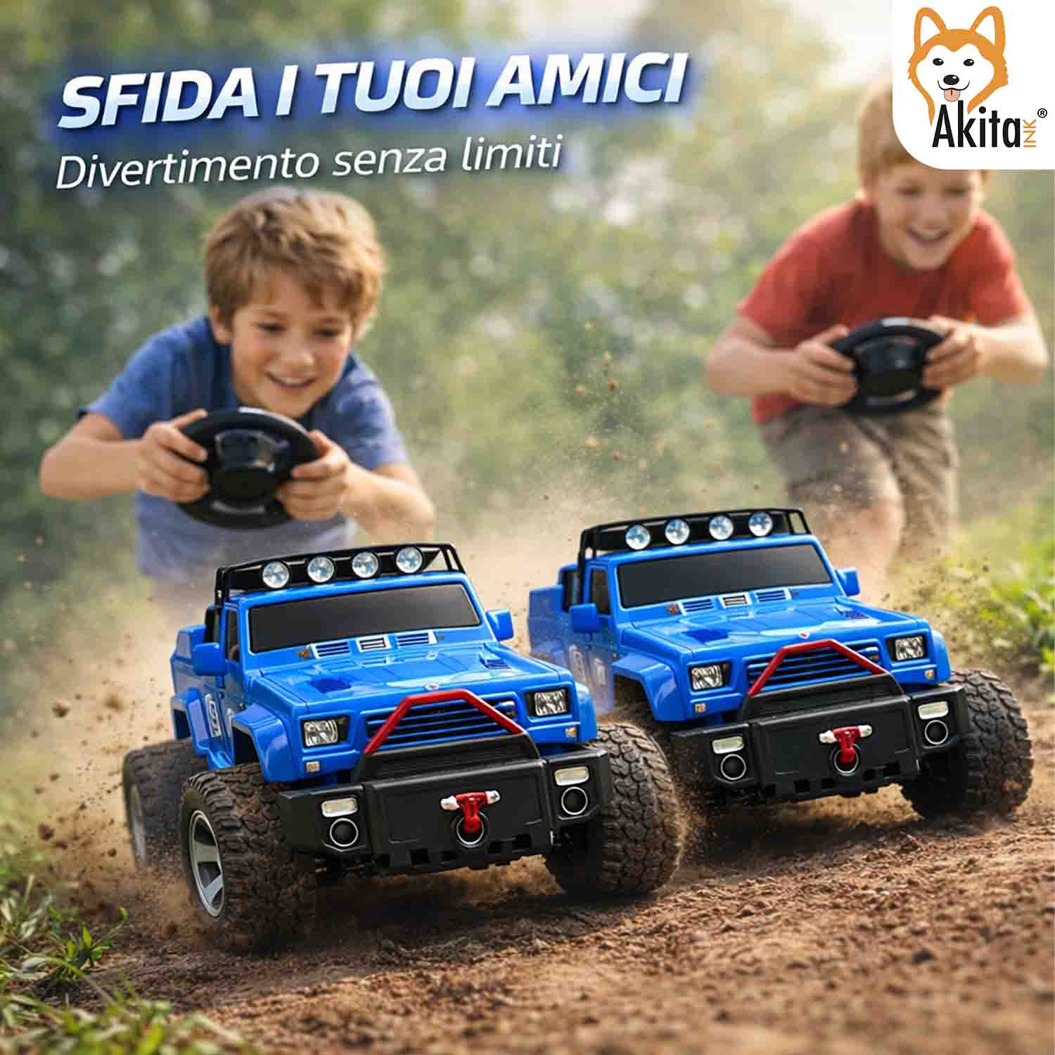 Fuoristrada Radiocomandato Auto RC Avanti/Indietro 6+ foto 6